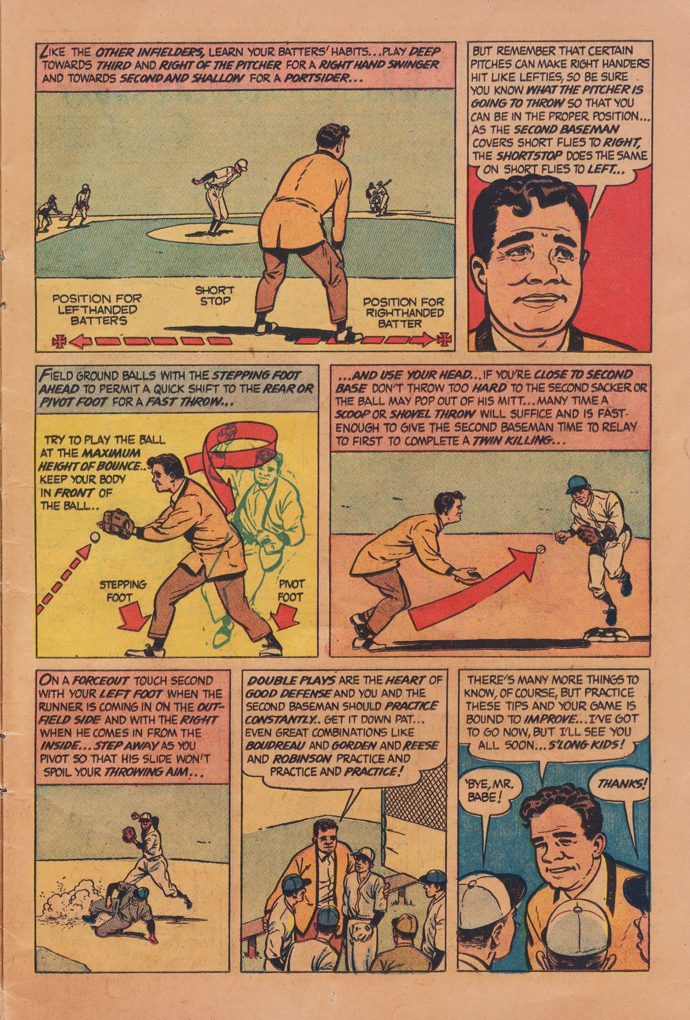 Read online Babe Ruth Sports Comics comic -  Issue #4 - 11