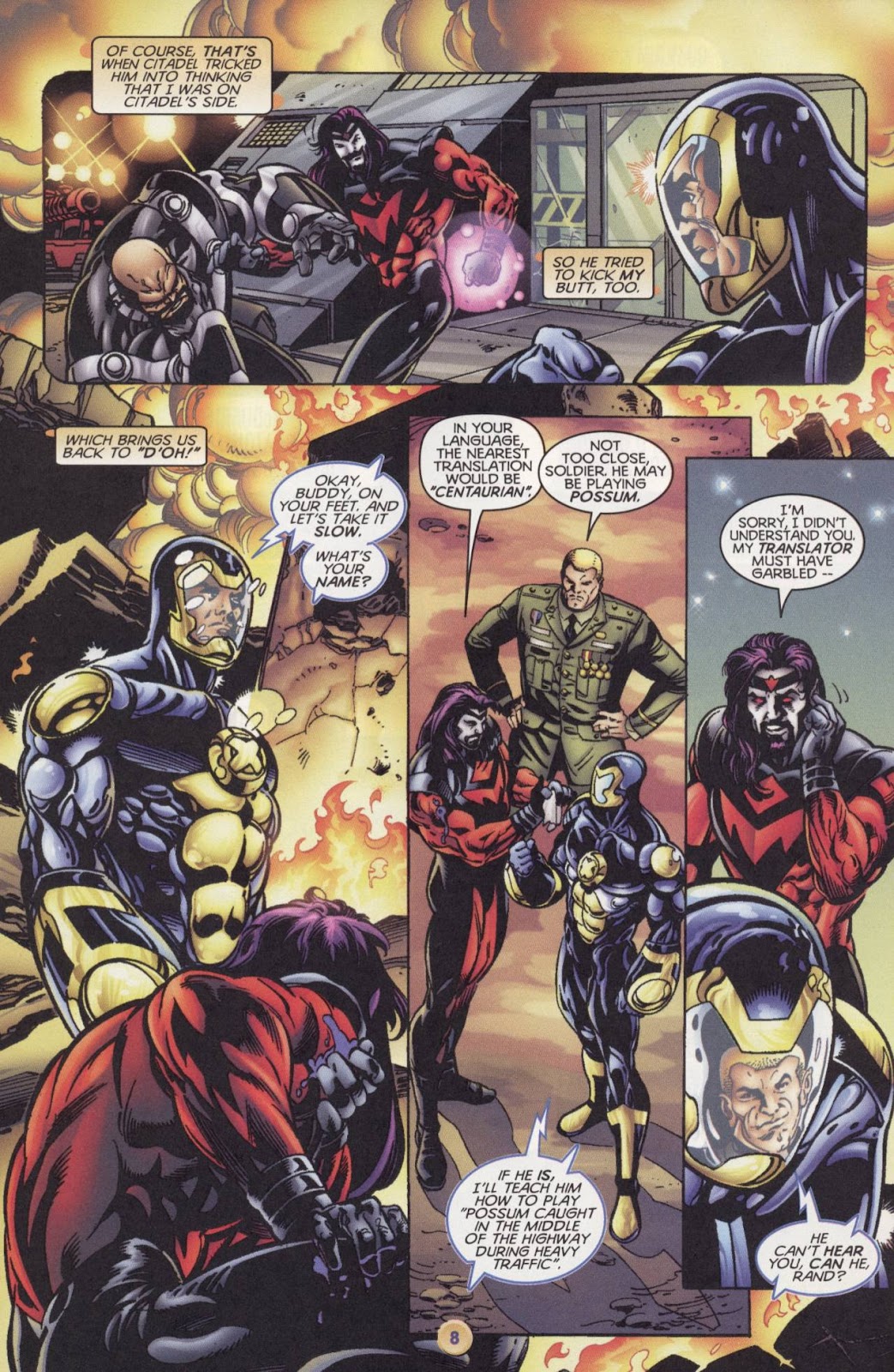 X-O Manowar (1996) issue 18 - Page 7