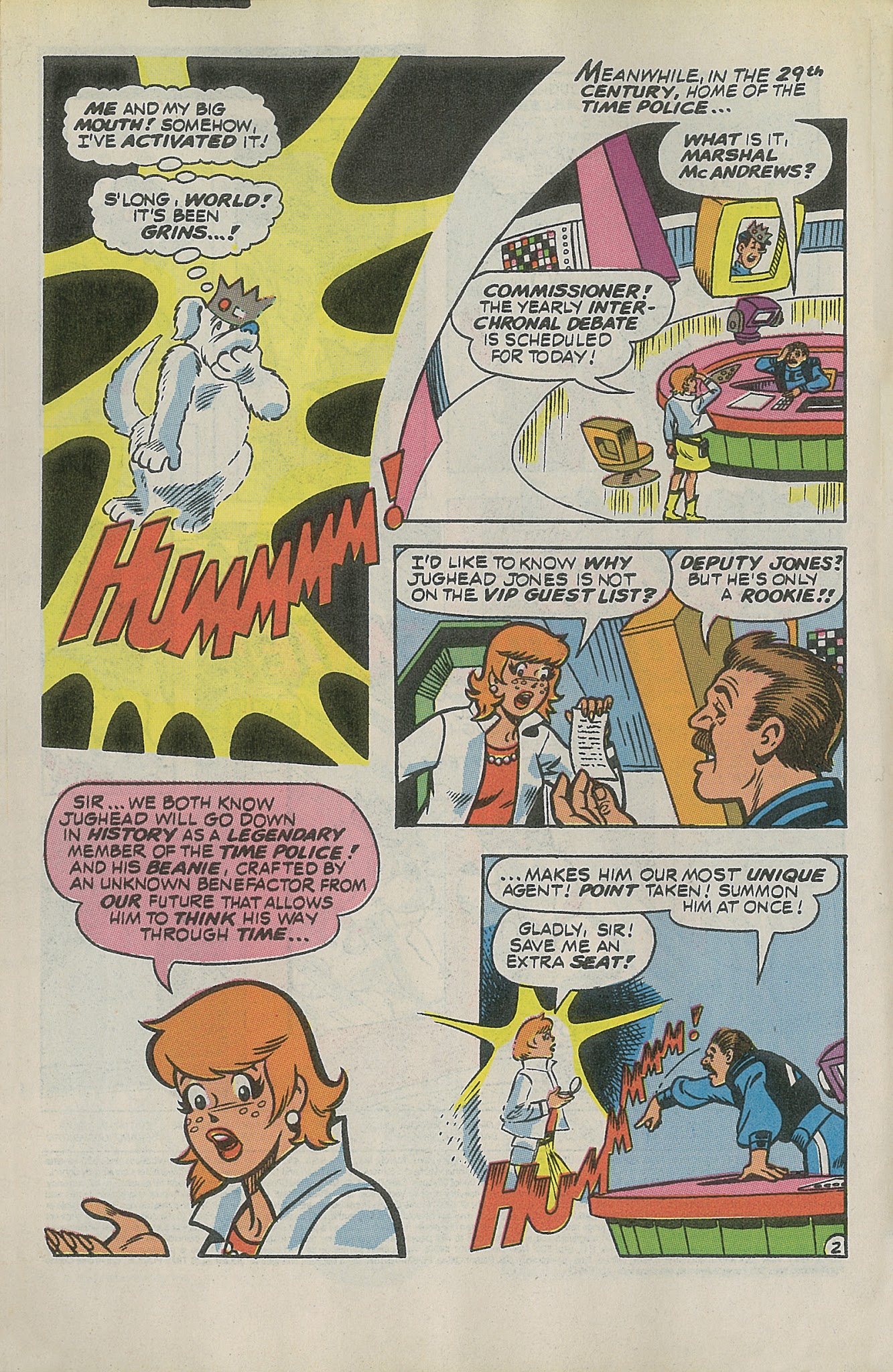 Read online Jughead's Time Police comic -  Issue #3 - 4