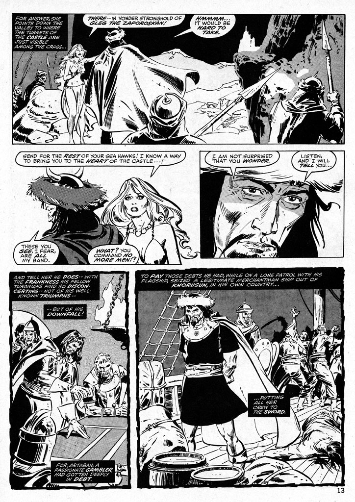 The Savage Sword Of Conan issue 38 - Page 13