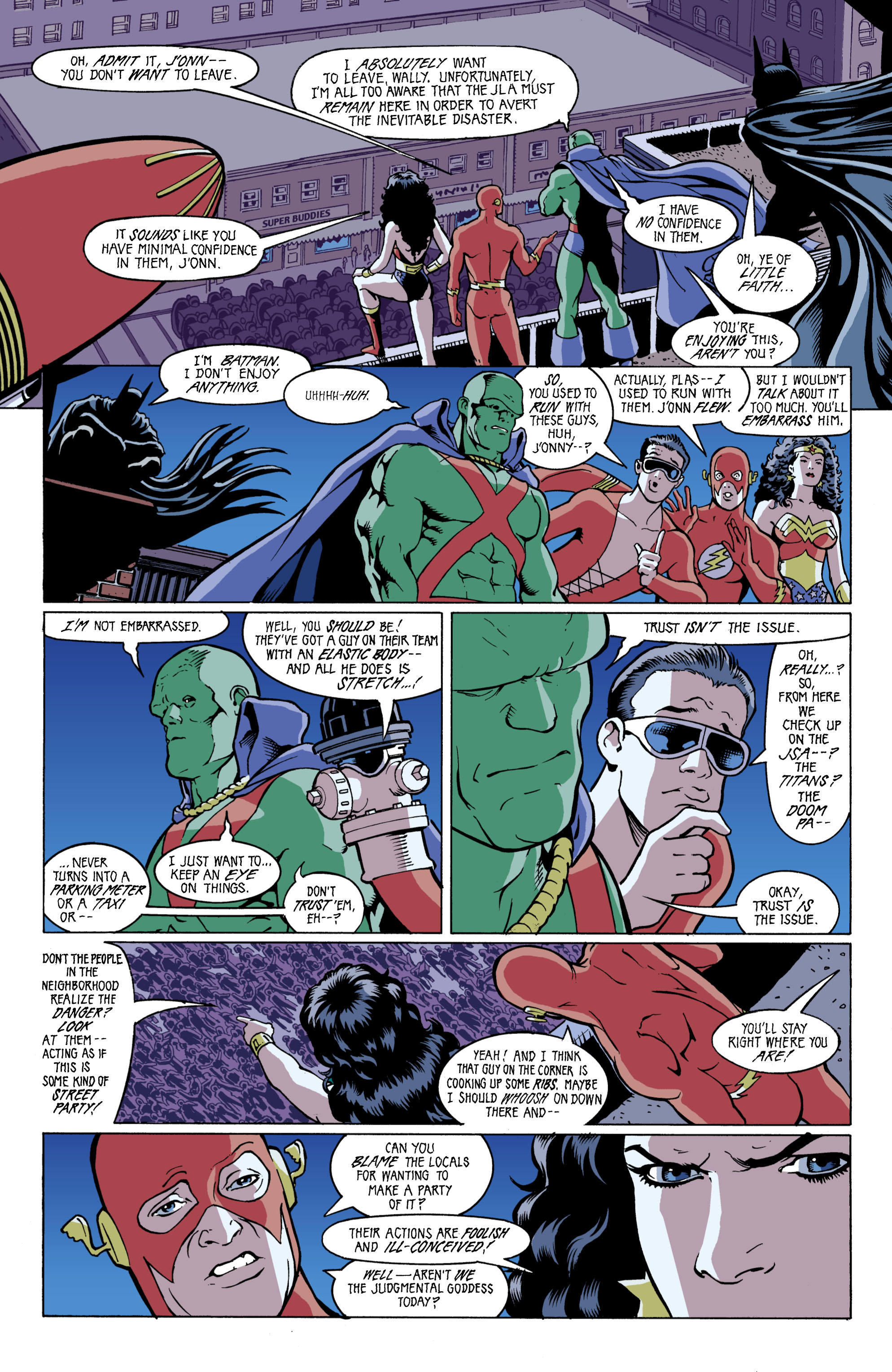 Read online Formerly Known as the Justice League comic -  Issue #6 - 6