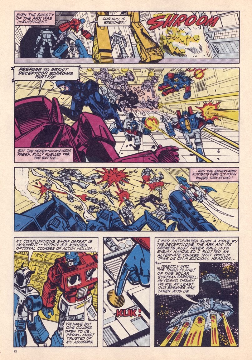 Read online The Transformers (UK) comic -  Issue #1 - 9