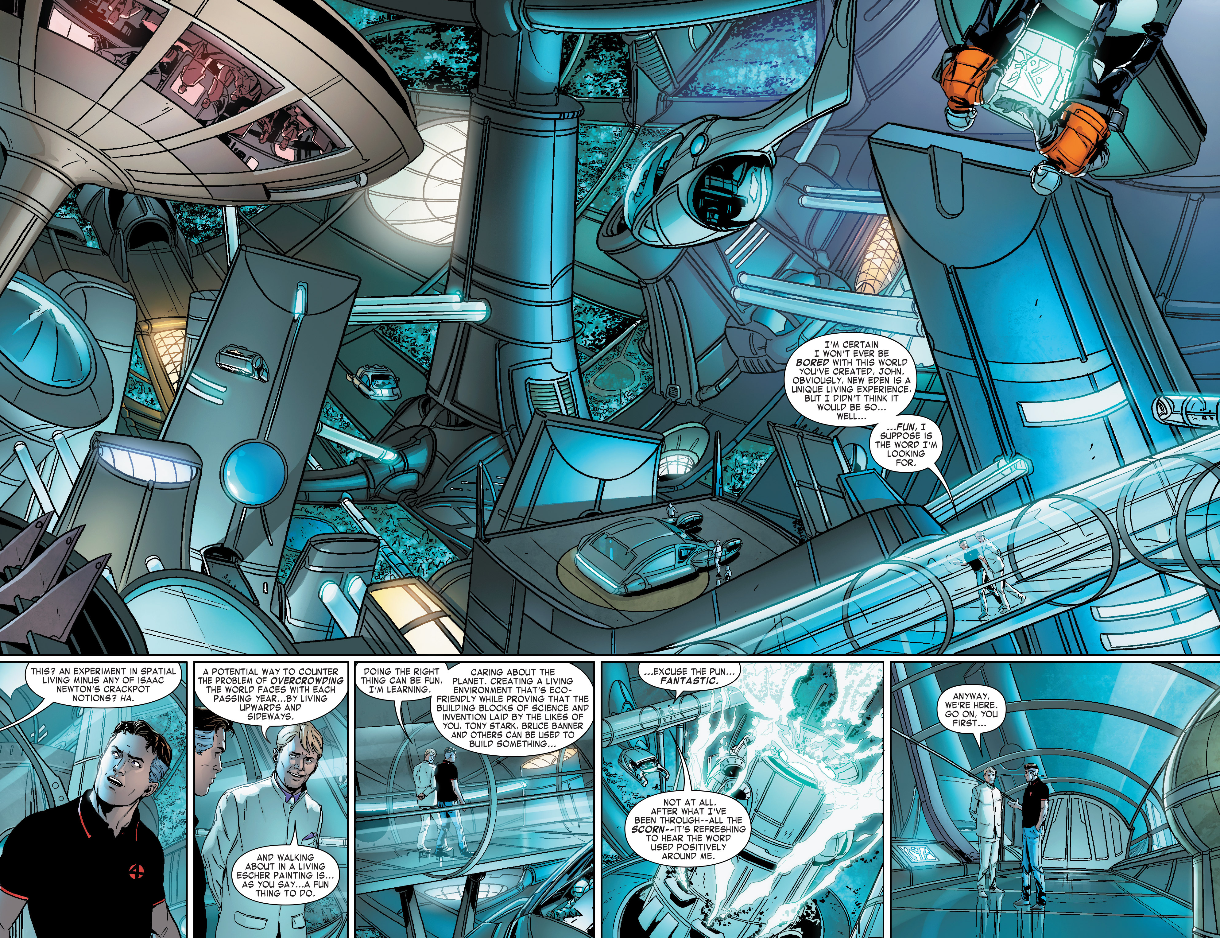 Read online Fantastic Four (2014) comic -  Issue #9 - 4