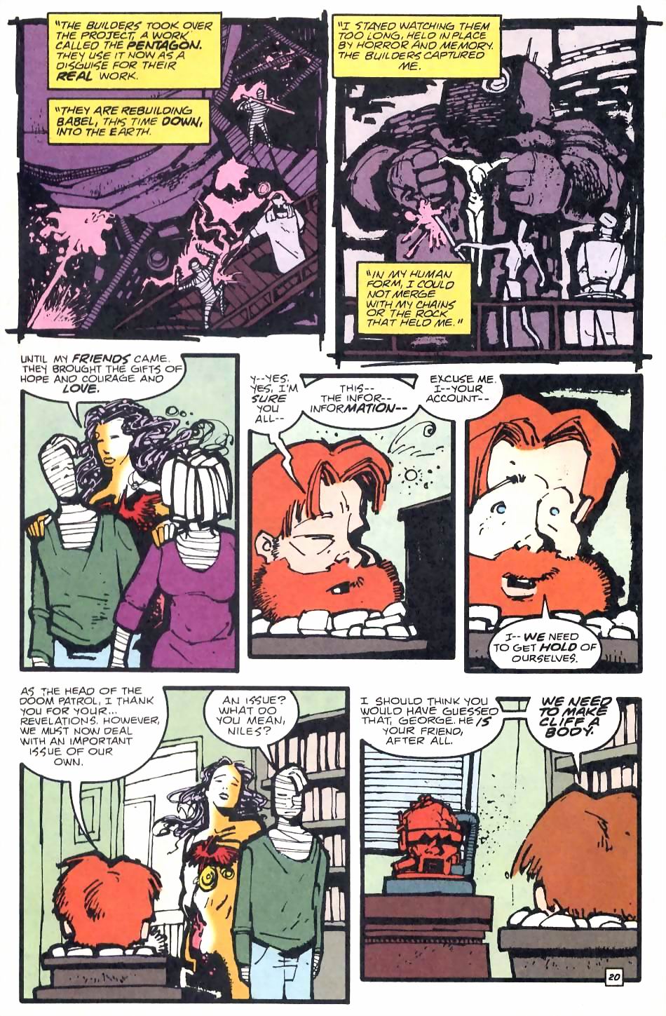 Read online Doom Patrol (1987) comic -  Issue #77 - 21