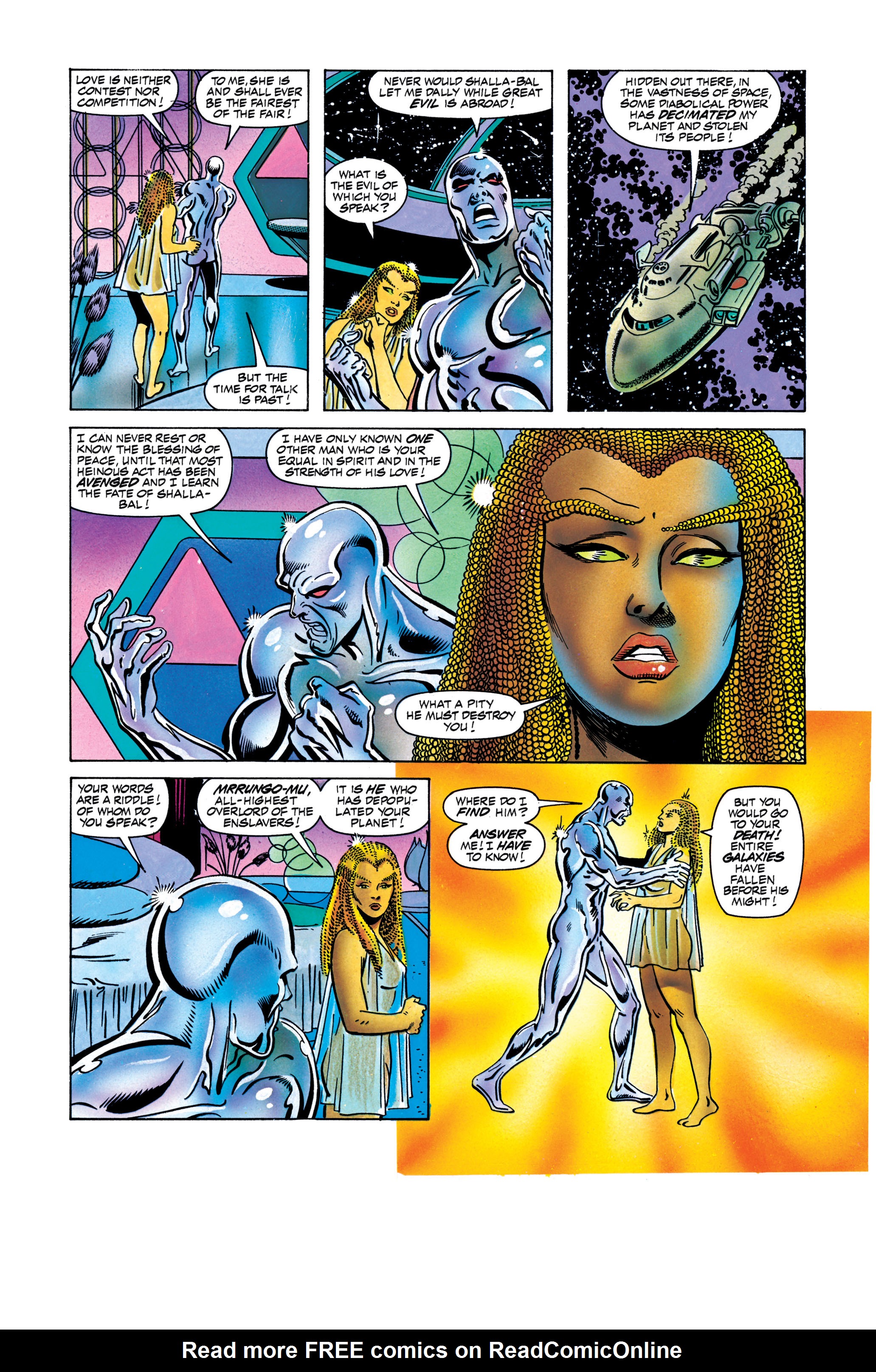 Read online Silver Surfer: Parable comic -  Issue # TPB - 105