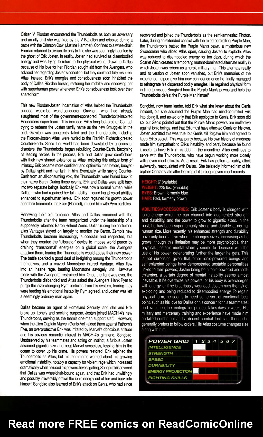 Read online All-New Official Handbook of the Marvel Universe A to Z comic -  Issue #1 - 38