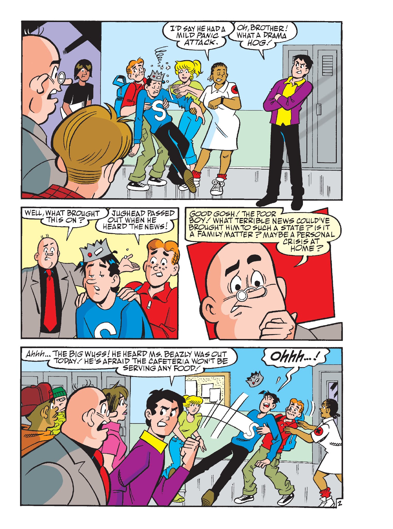 Read online Archie's Funhouse Double Digest comic -  Issue #22 - 127
