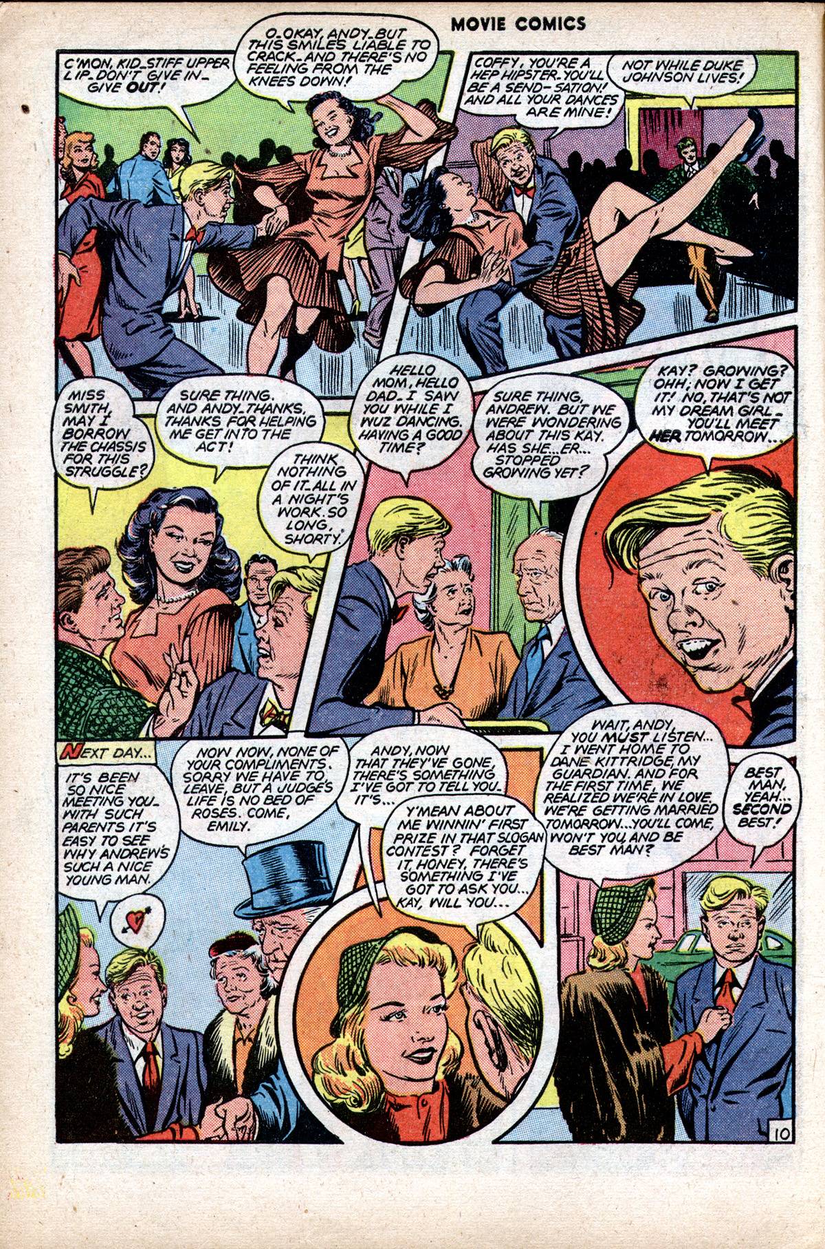 Read online Movie Comics (1946) comic -  Issue #3 - 12