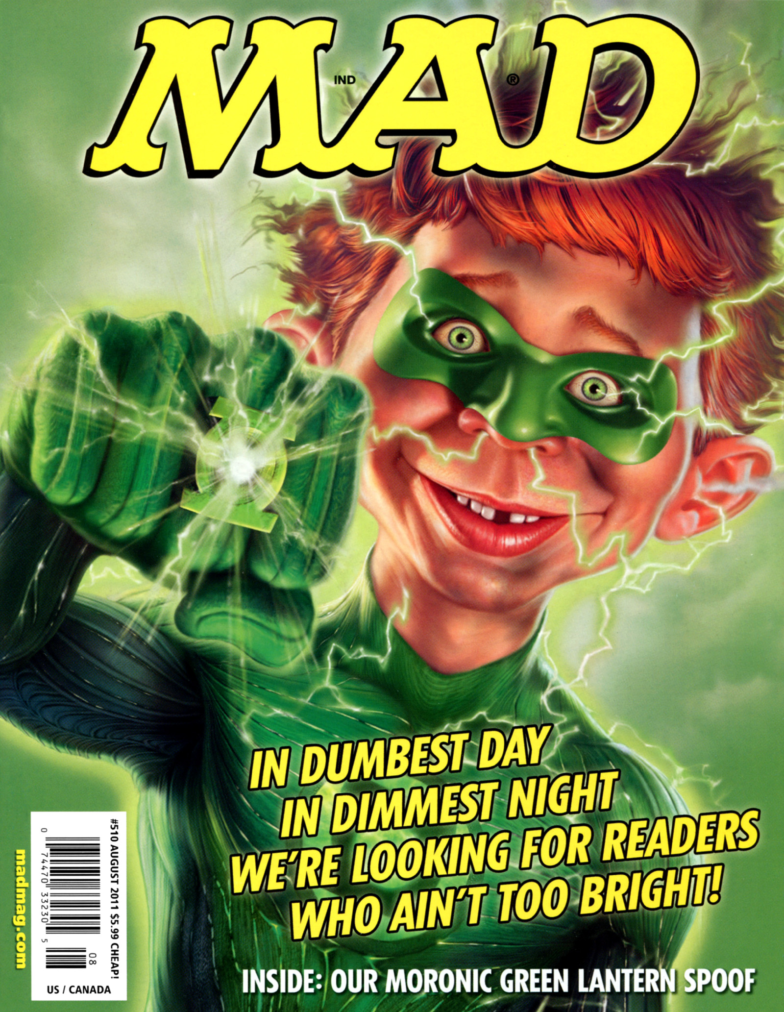 Read online MAD comic -  Issue #510 - 1