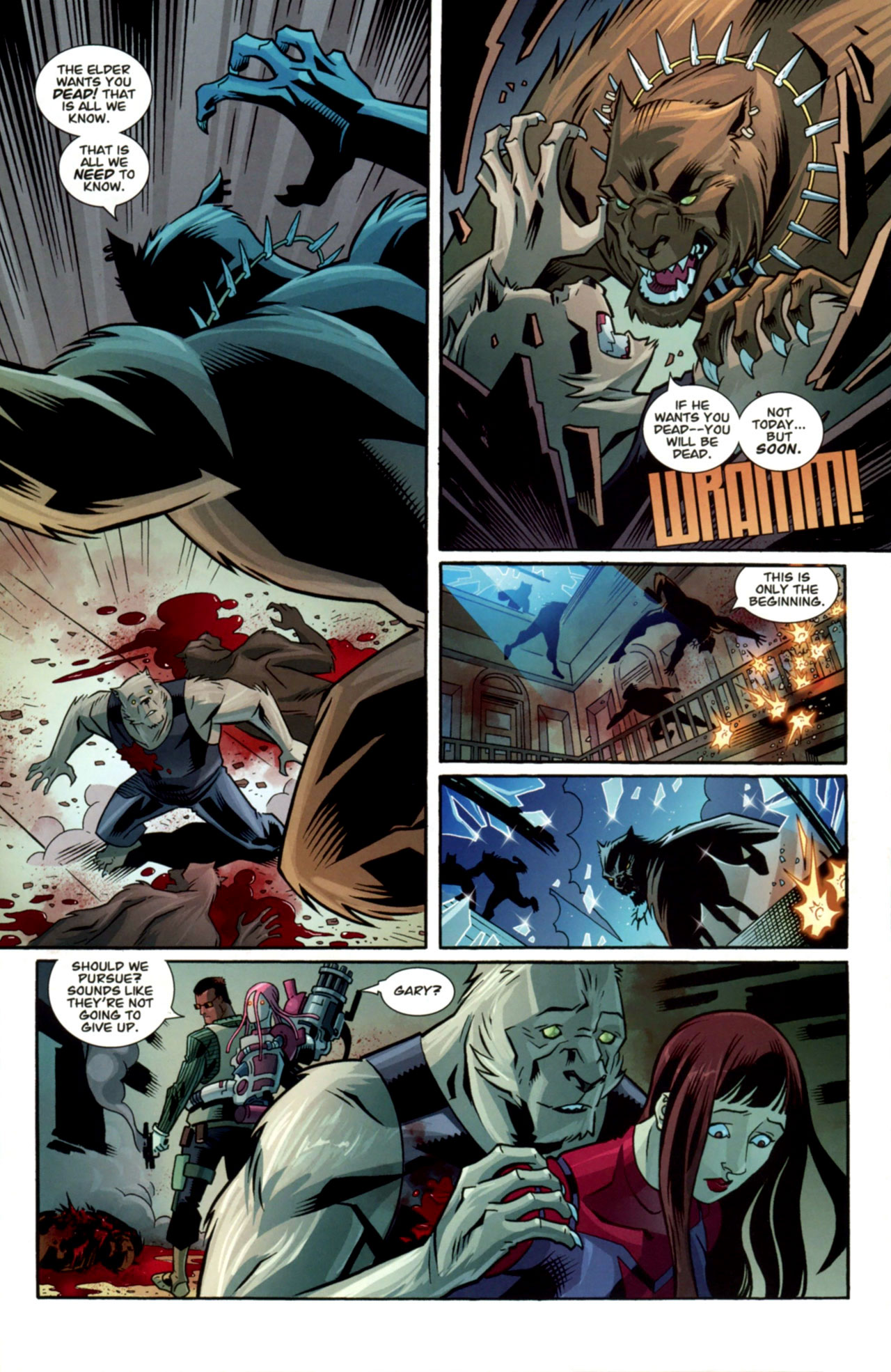 Read online The Astounding Wolf-Man comic -  Issue #23 - 10