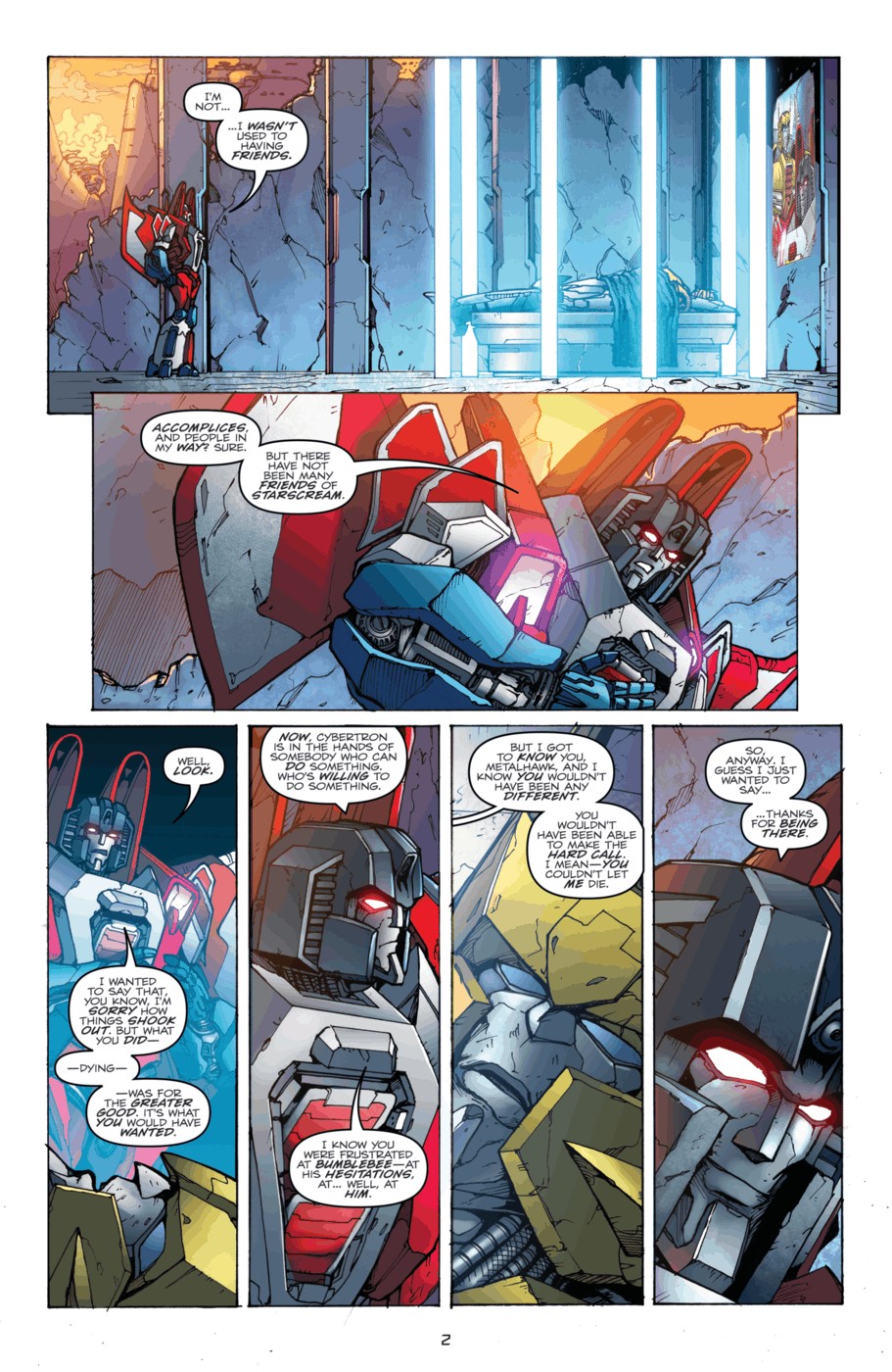 Read online Transformers: Robots In Disguise (2012) comic -  Issue #20 - 5