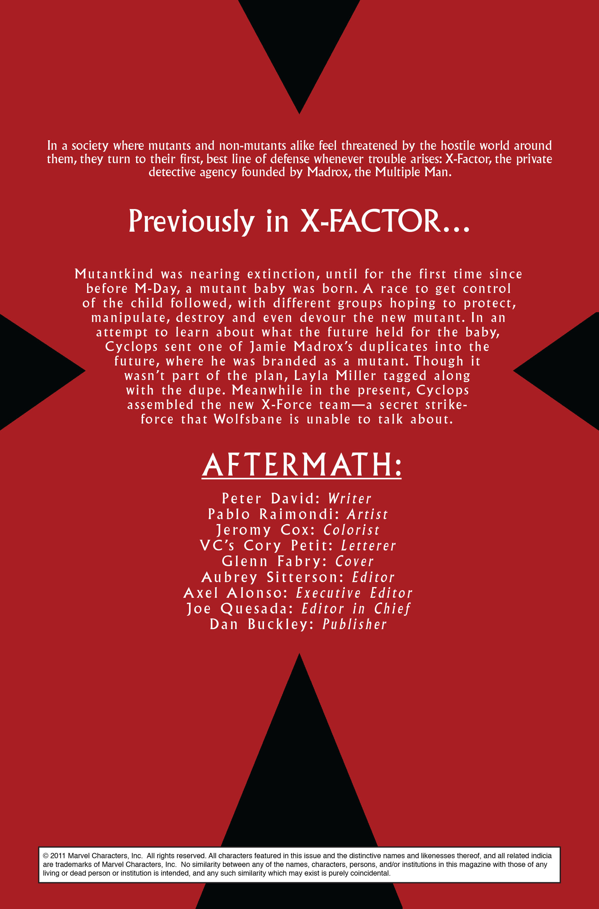 Read online X-Factor (2006) comic -  Issue #28 - 2
