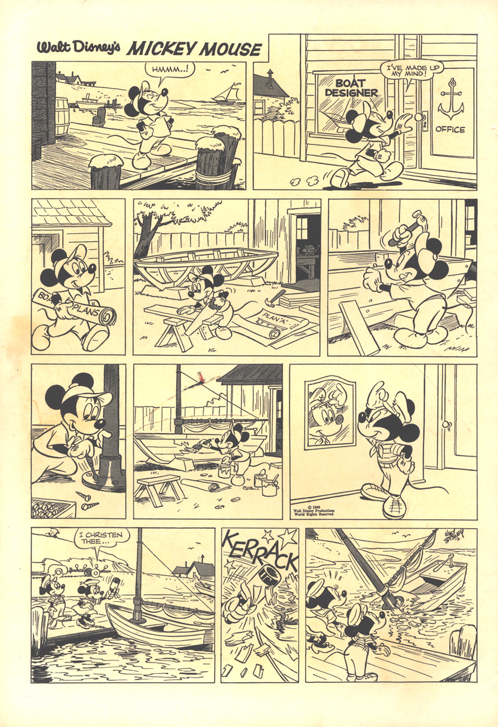 Read online Walt Disney's Mickey Mouse comic -  Issue #105 - 2