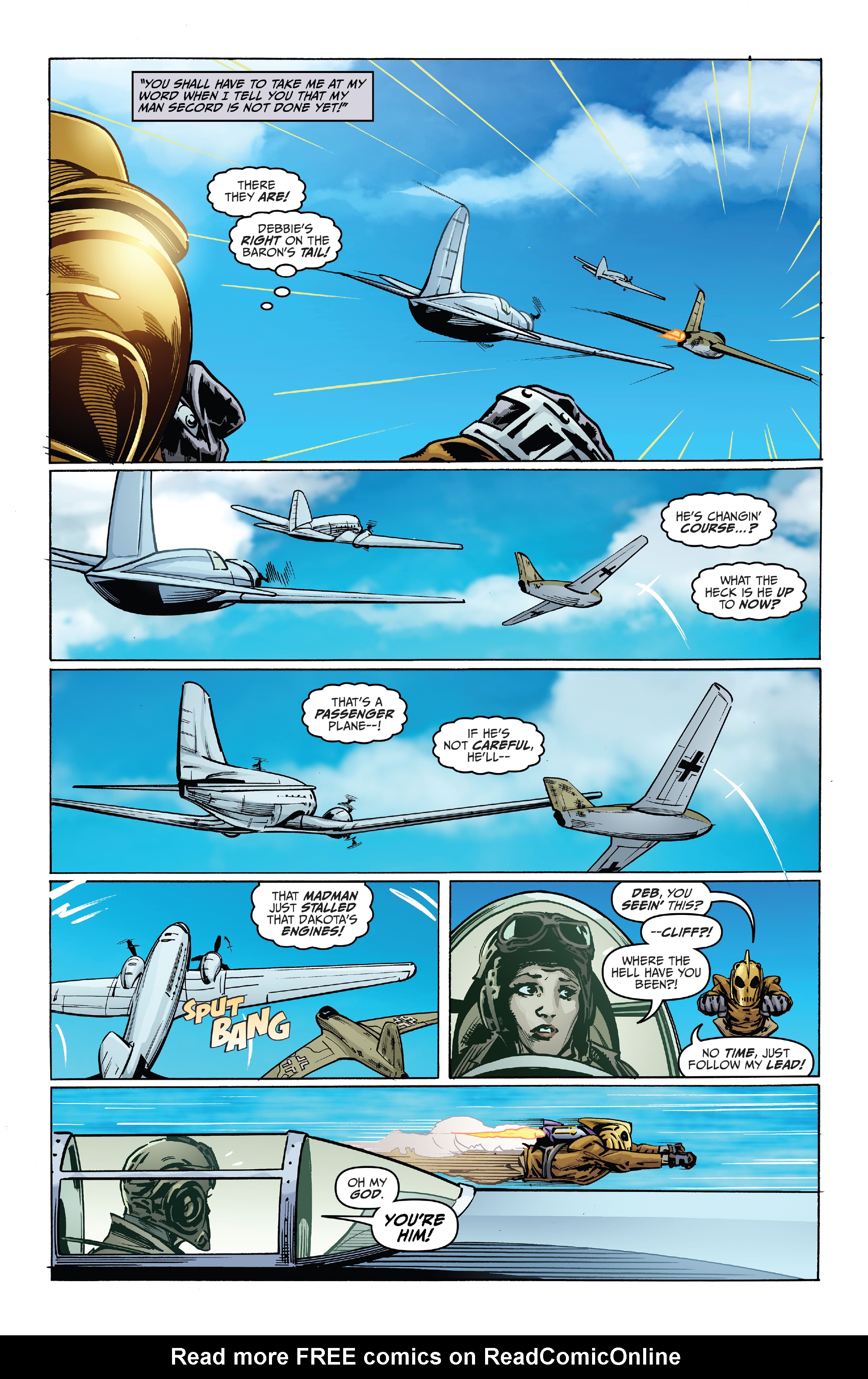 Read online The Rocketeer: The Great Race comic -  Issue #4 - 4