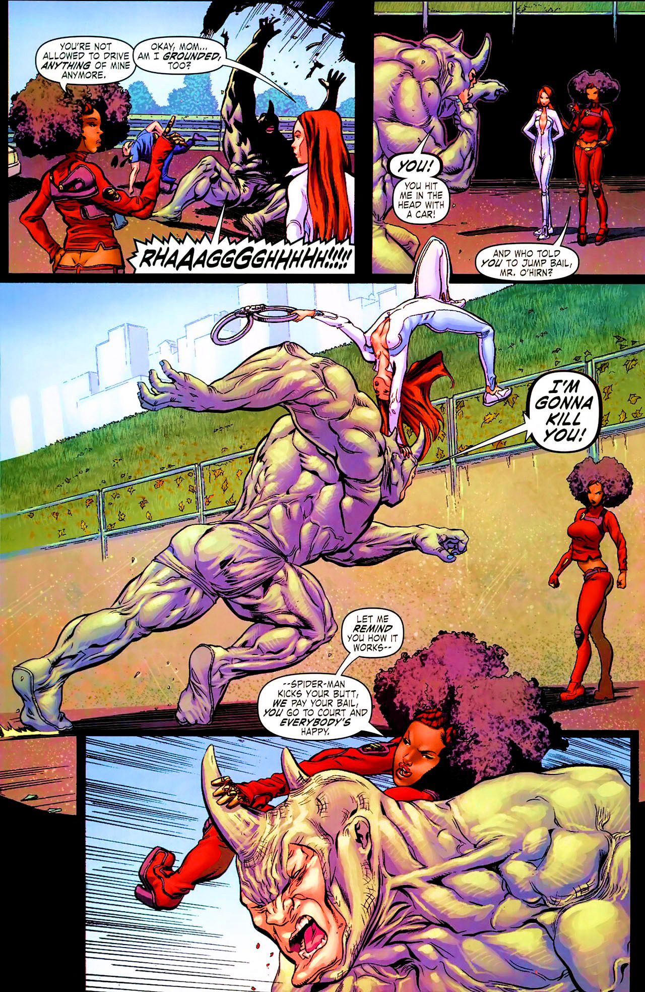 Read online Daughters of the Dragon comic -  Issue #1 - 8