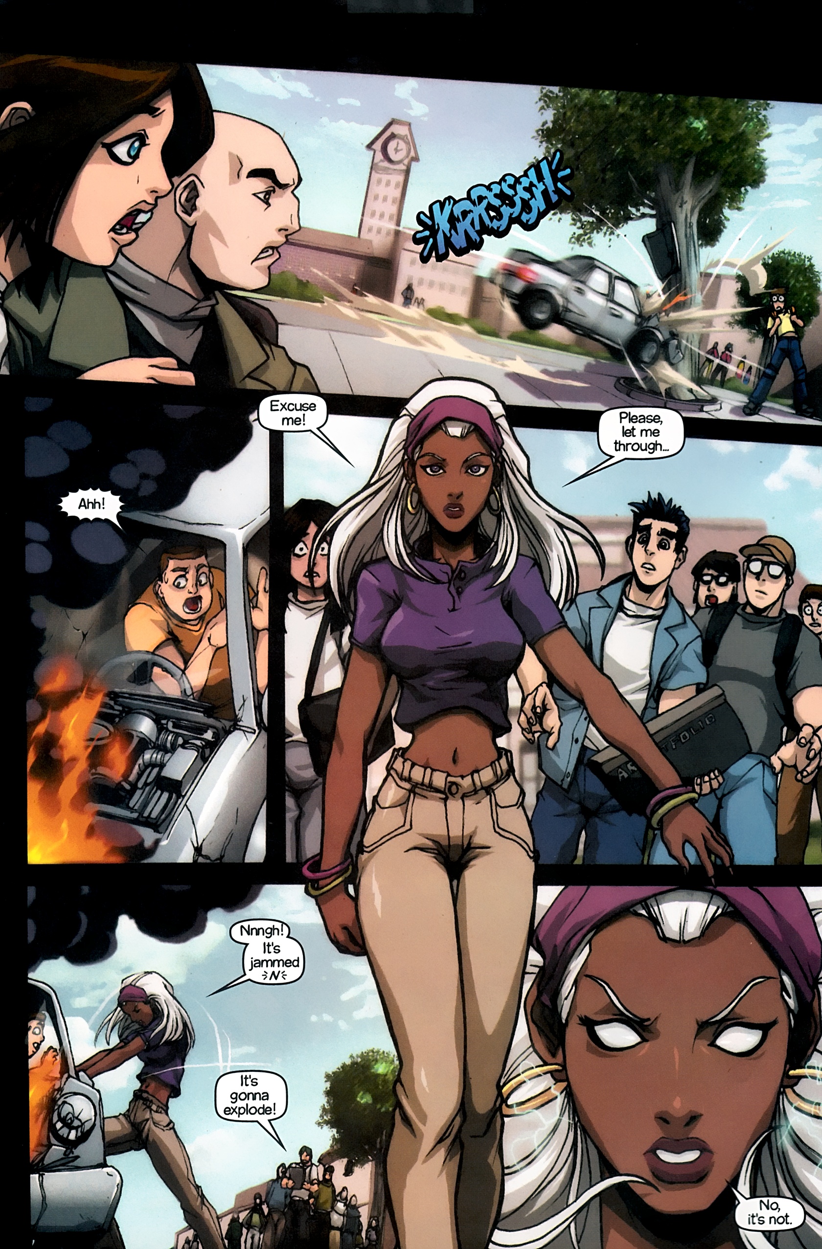 Read online X-Men: Evolution comic -  Issue #1 - 5