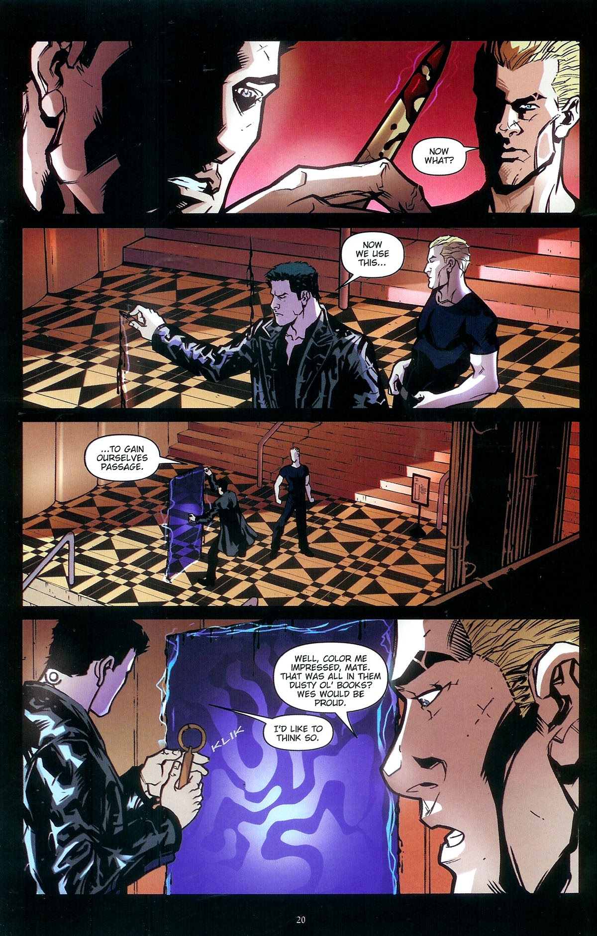 Read online Angel: Auld Lang Syne comic -  Issue #4 - 21