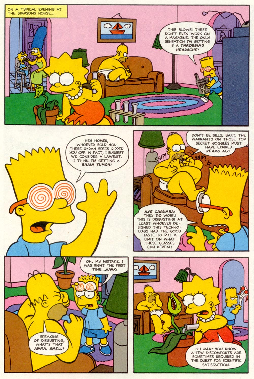 Read online Treehouse of Horror comic -  Issue #1 - 4