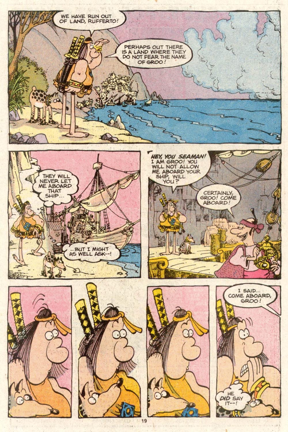 Read online Sergio Aragonés Groo the Wanderer comic -  Issue #48 - 19
