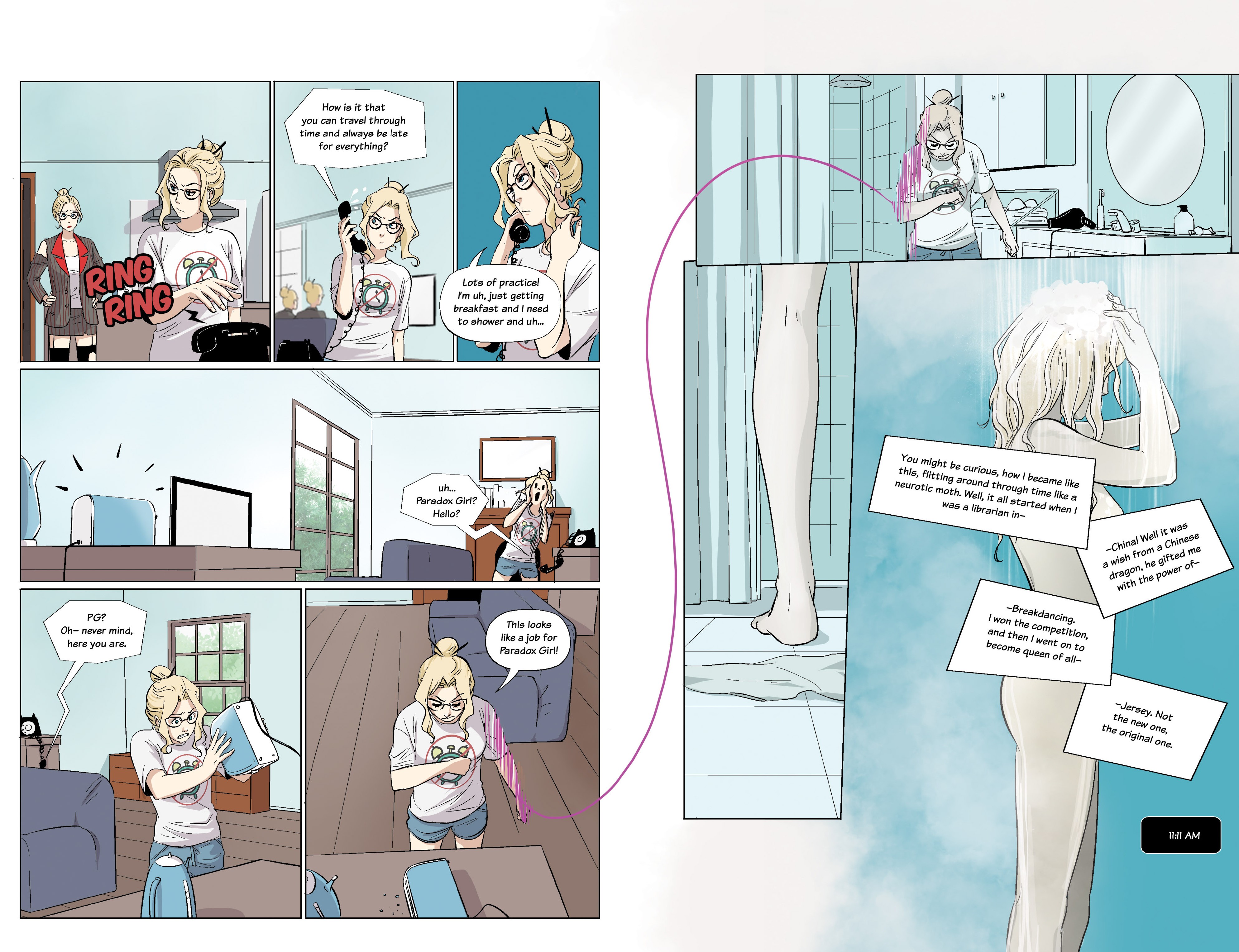 Read online Paradox Girl comic -  Issue # _TPB (Part 1) - 11