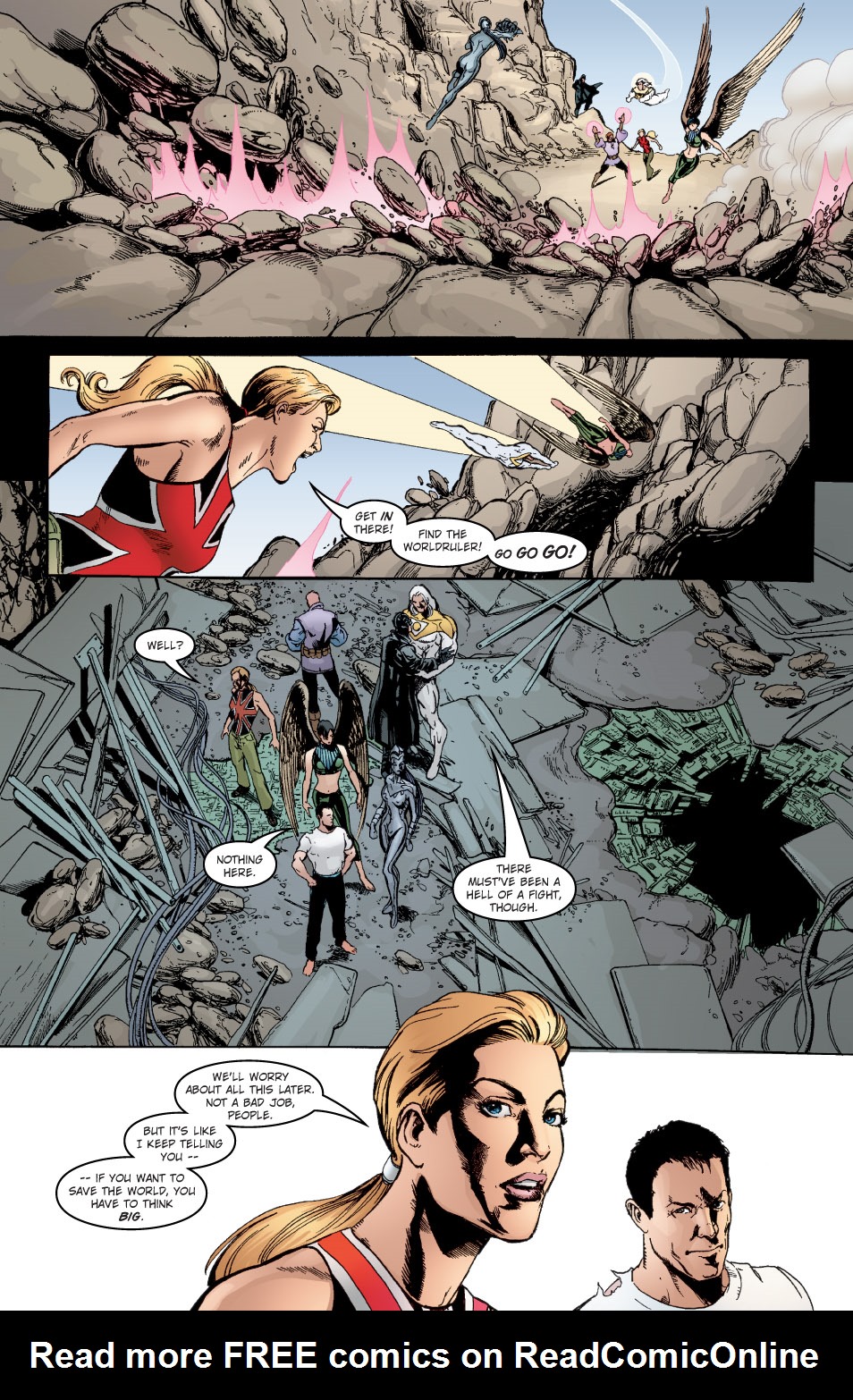 Read online Planetary/The Authority: Ruling the World comic -  Issue # Full - 44