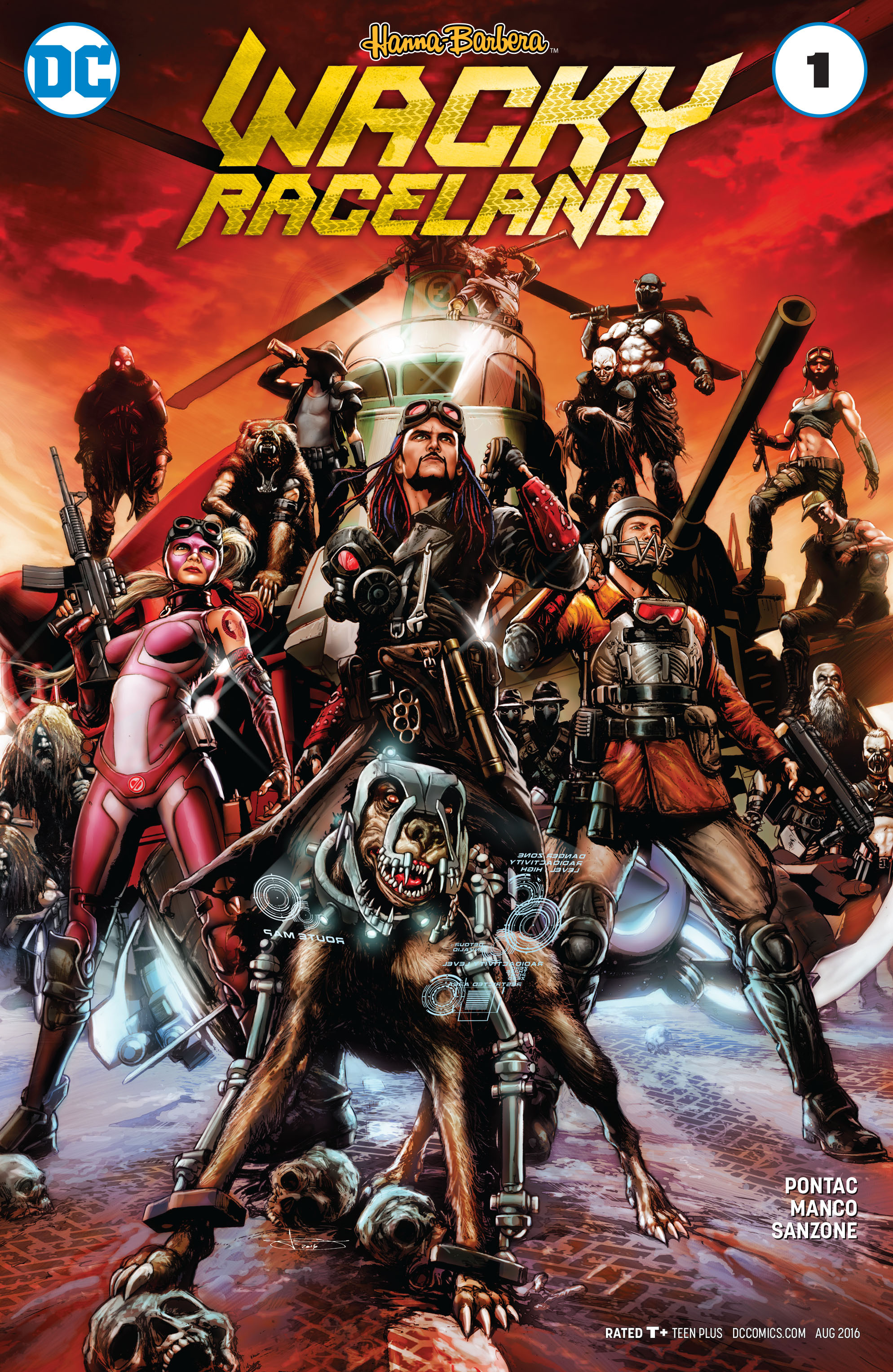 Read online Wacky Raceland comic -  Issue #1 - 1