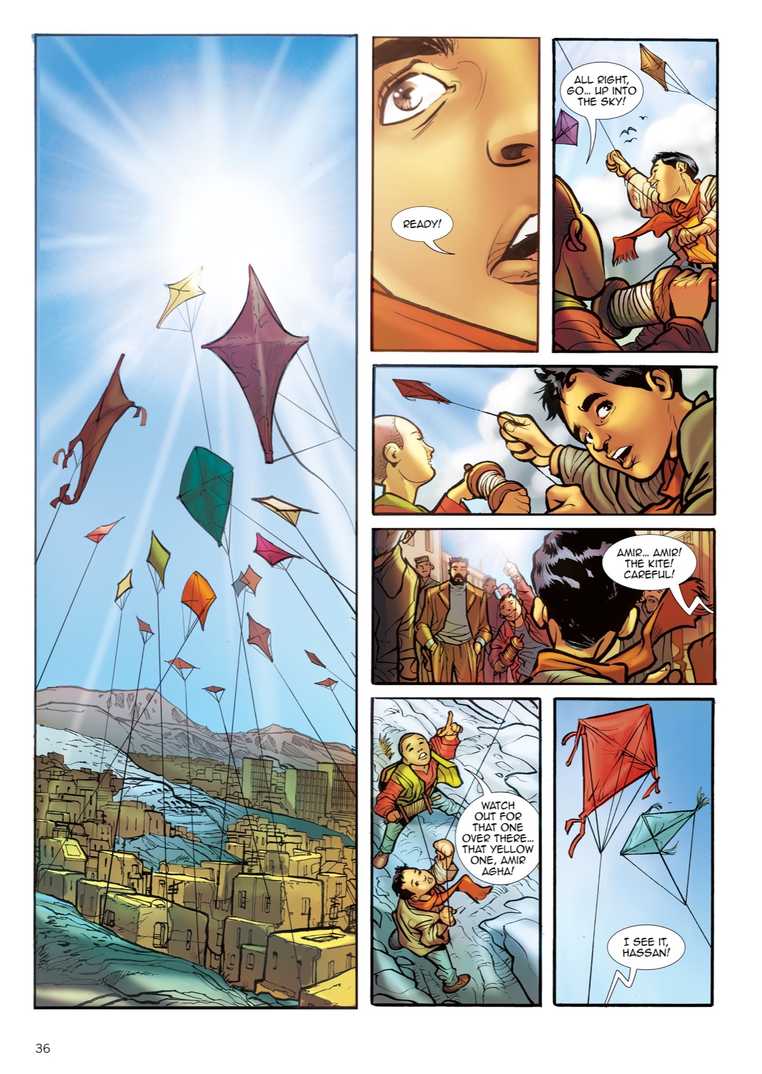 Read online The Kite Runner comic -  Issue # TPB - 37