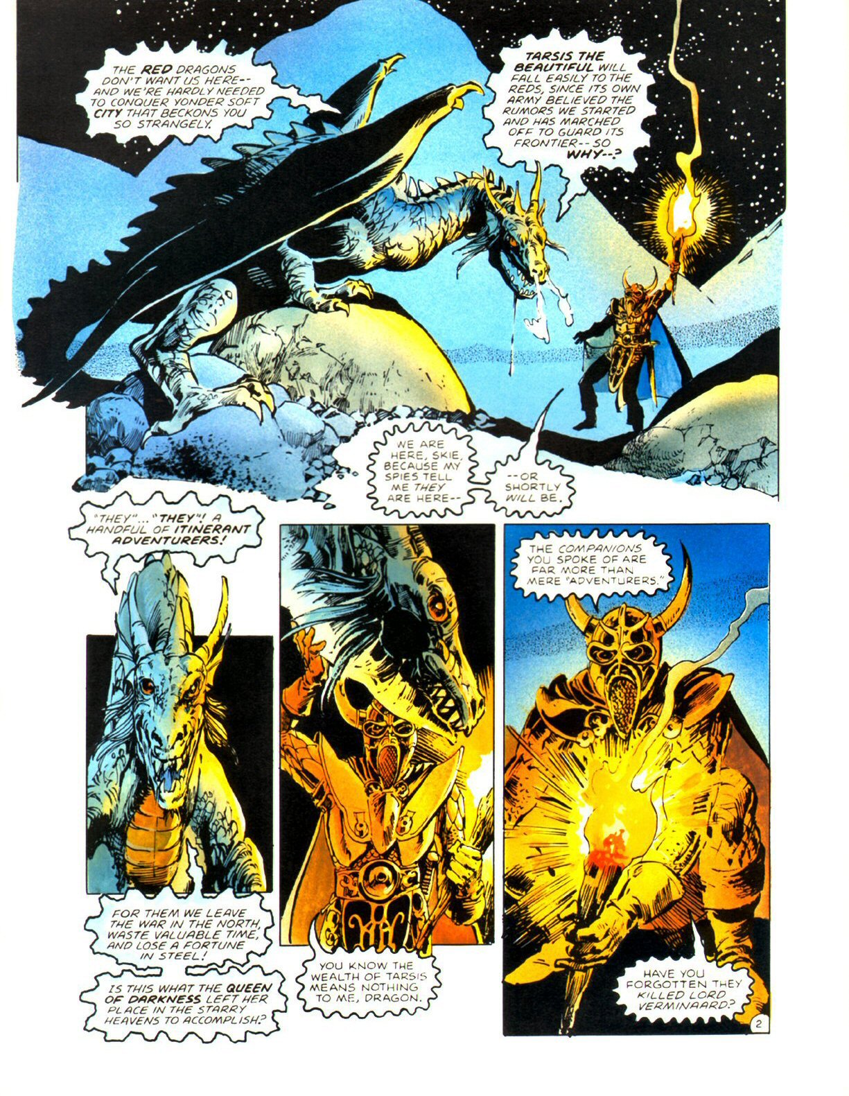 Read online Dragonlance Saga comic -  Issue #3 - 6