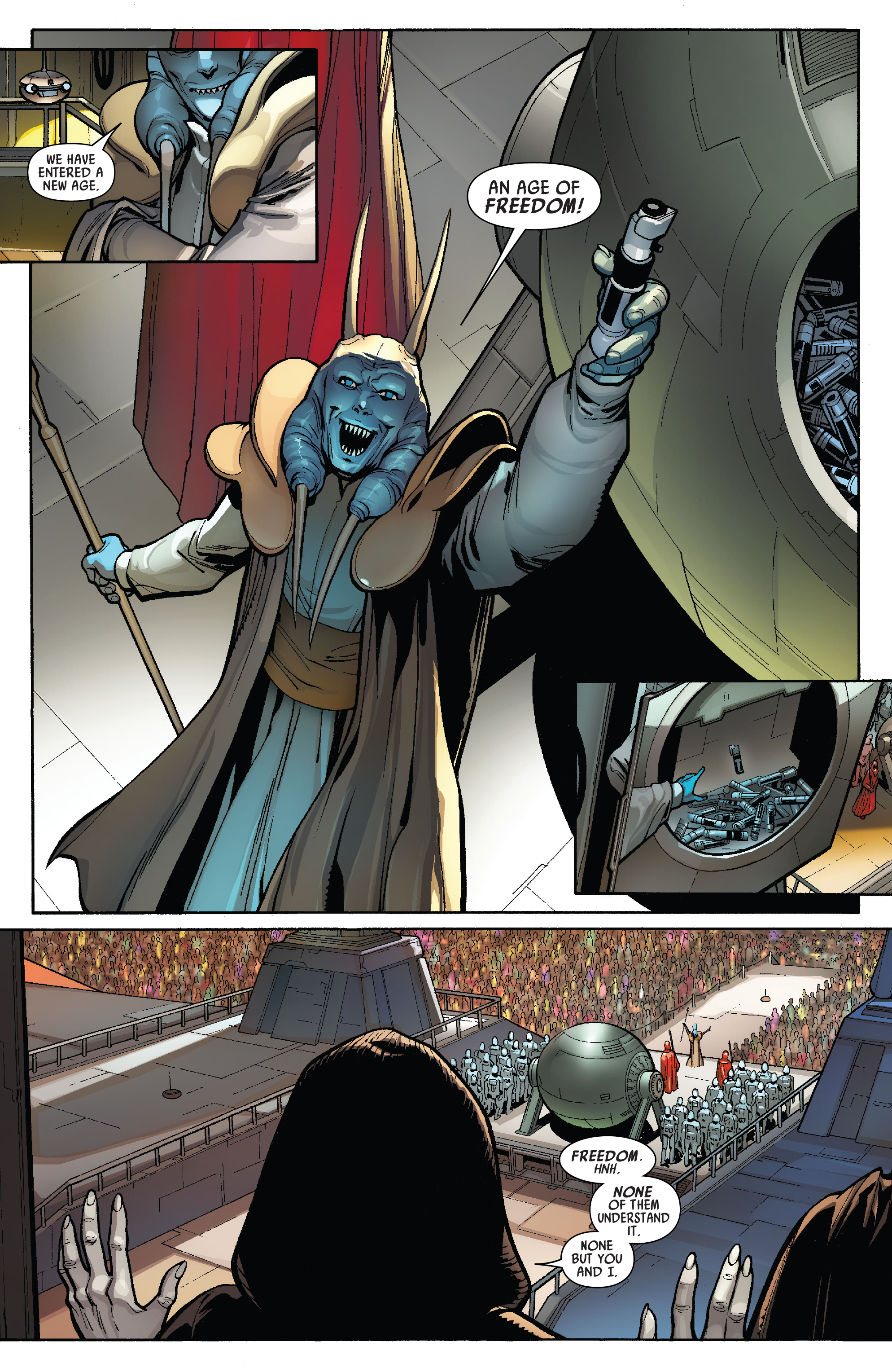 Read online Star Wars: Darth Vader by Charles Soule Omnibus comic -  Issue # TPB (Part 1) - 17