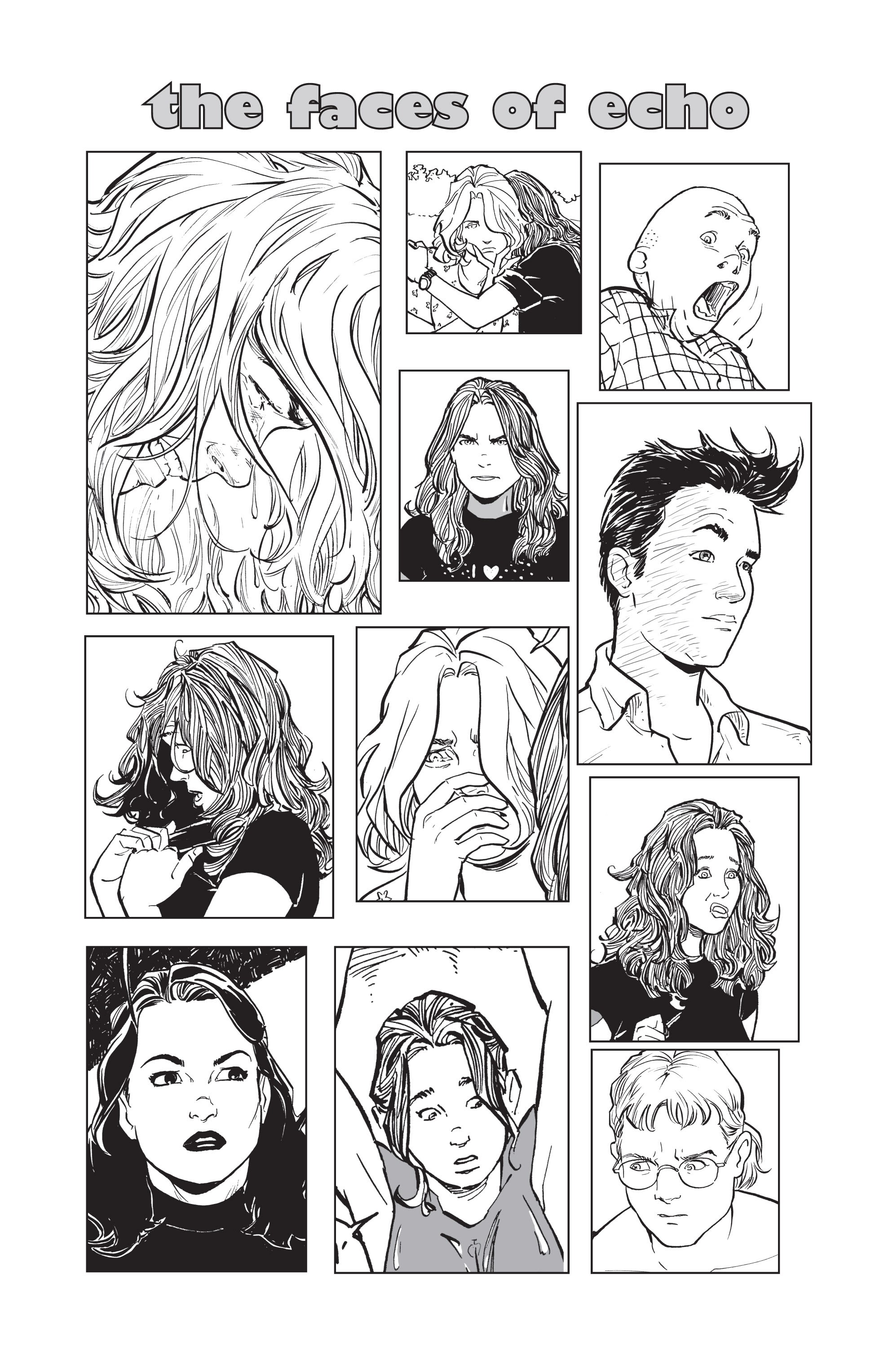 Read online Terry Moore's How to Draw... comic -  Issue # Expressions - 24
