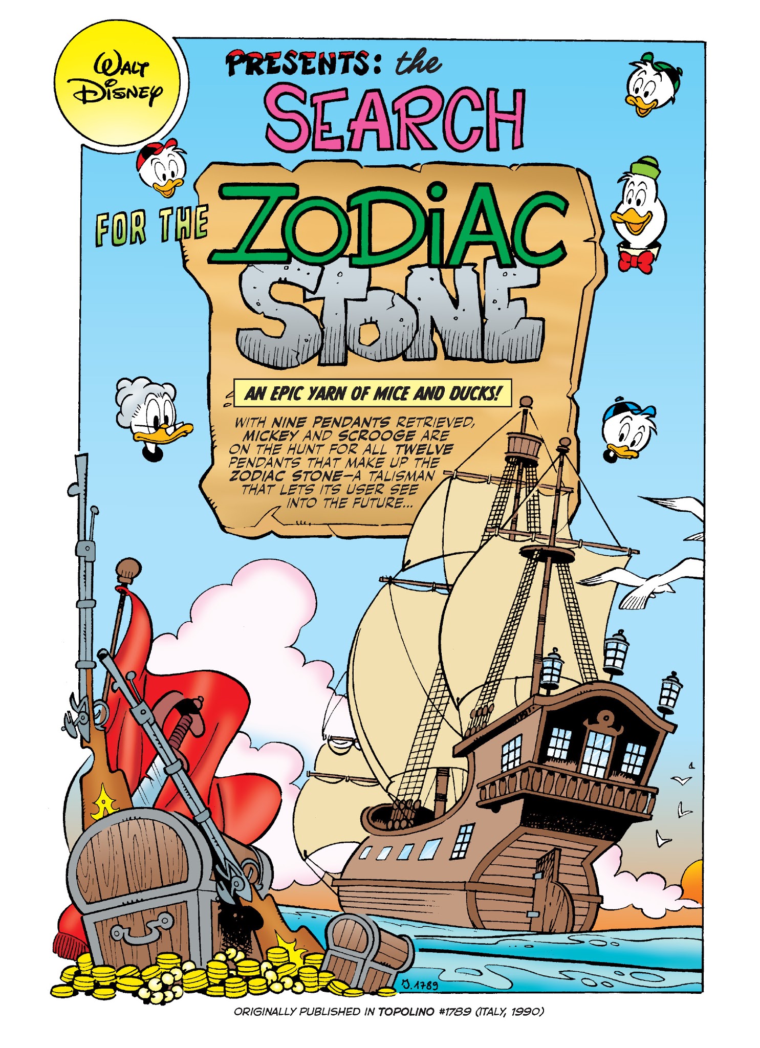 Read online Mickey and Donald: The Search For the Zodiac Stone comic -  Issue # TPB - 274