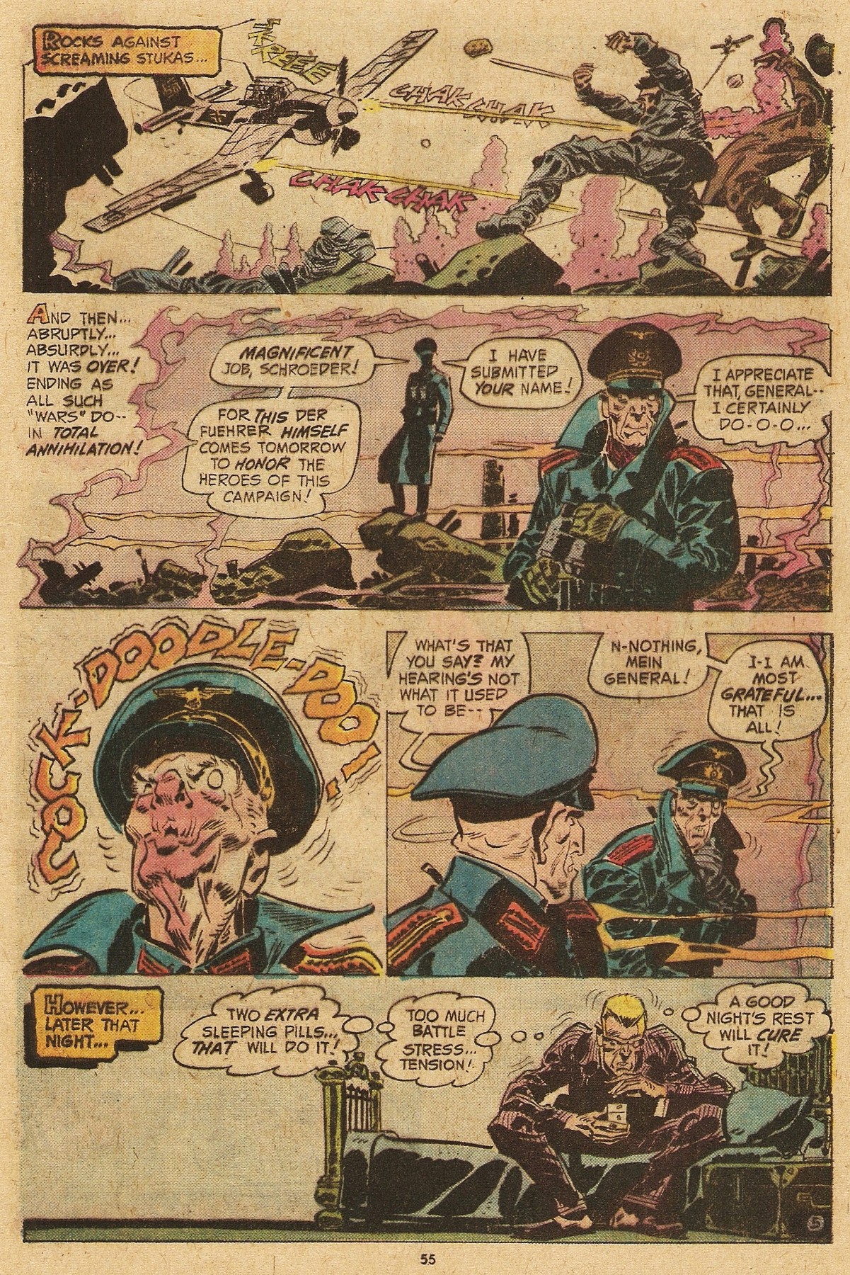 Read online Weird War Tales (1971) comic -  Issue #36 - 55