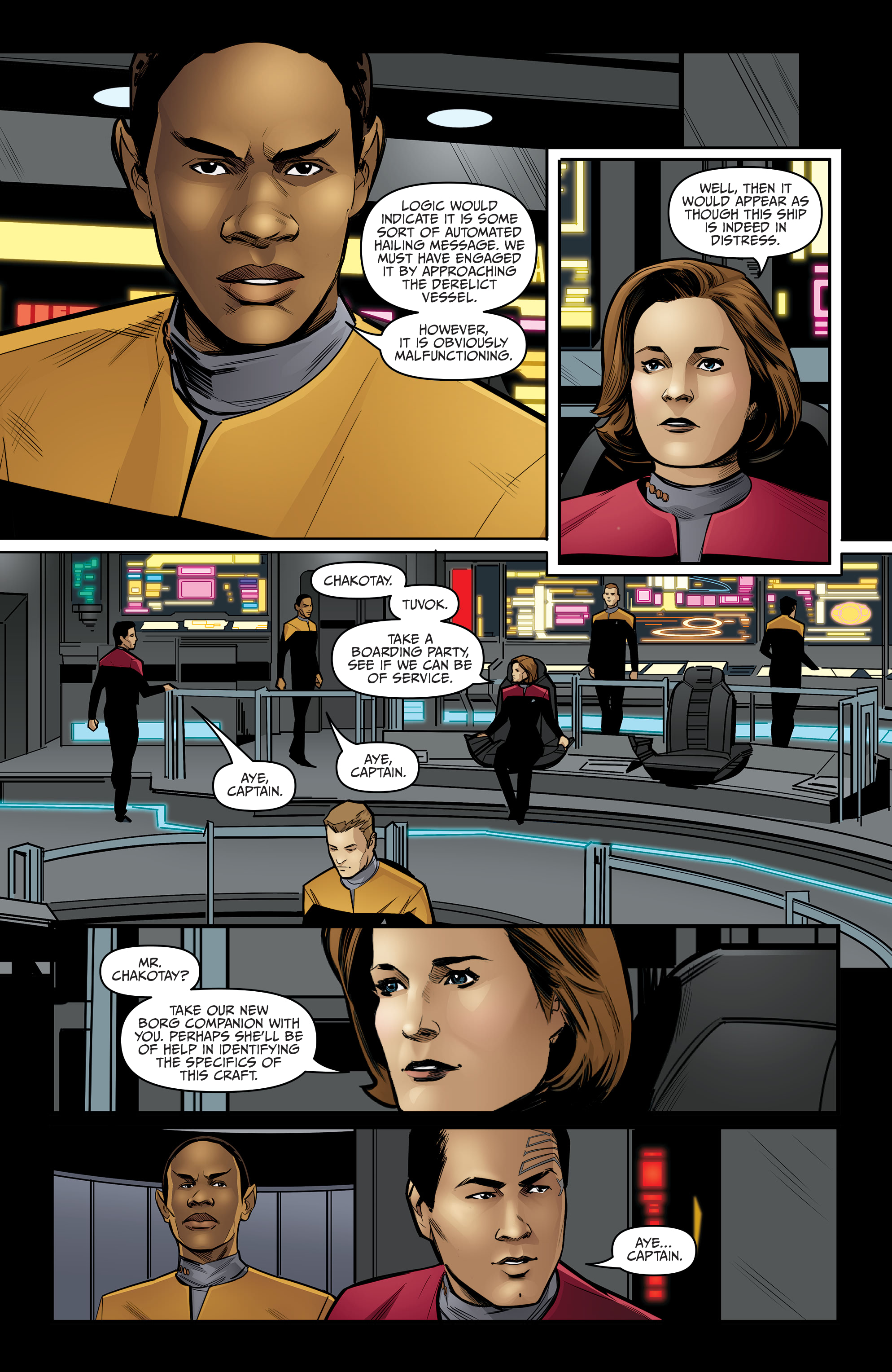 Read online Star Trek: Voyager—Seven’s Reckoning comic -  Issue #1 - 7
