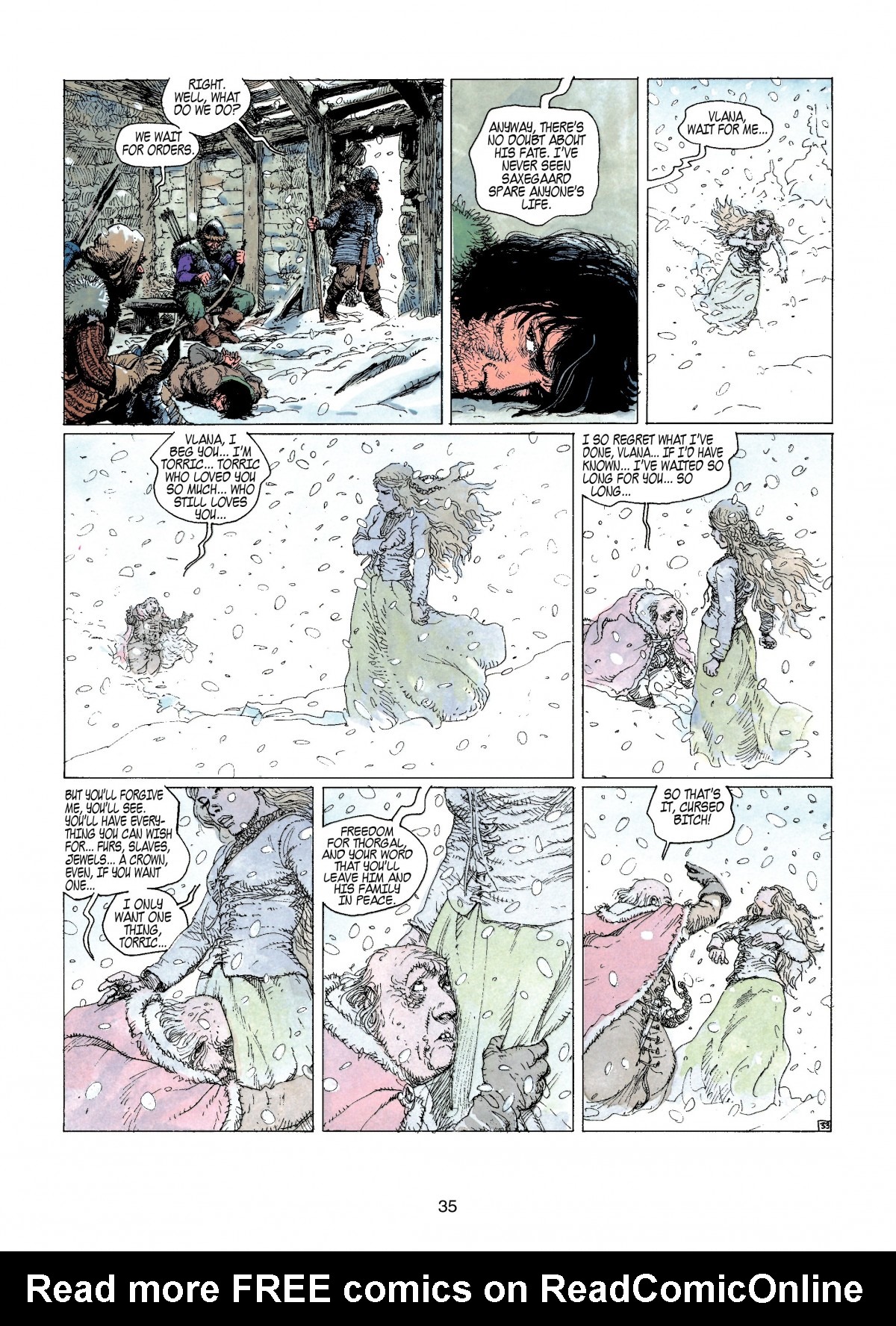 Read online Thorgal comic -  Issue #7 - 37