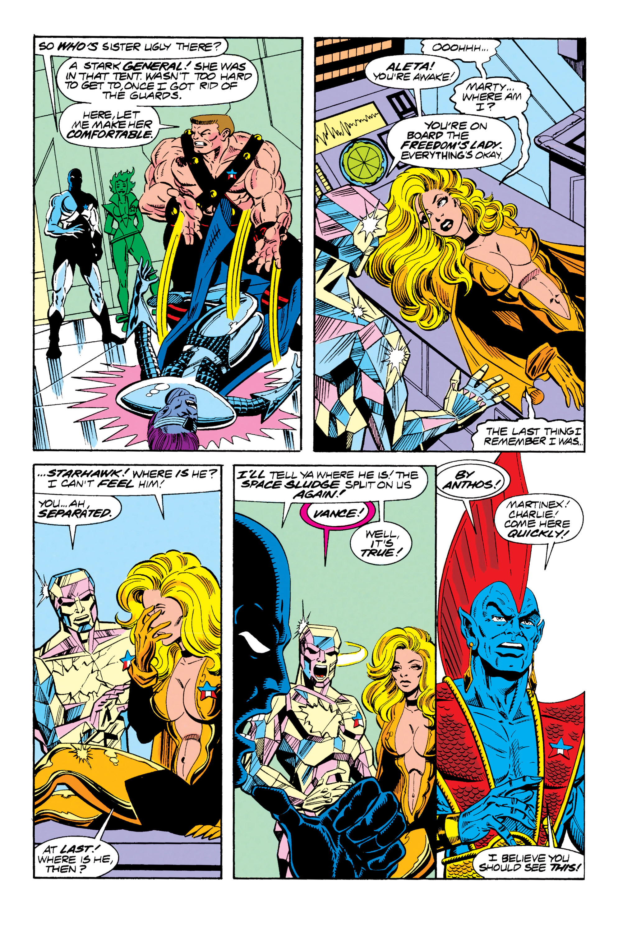 Read online Guardians of the Galaxy (1990) comic -  Issue # _TPB Guardians of the Galaxy by Jim Valentino 1 (Part 1) - 63