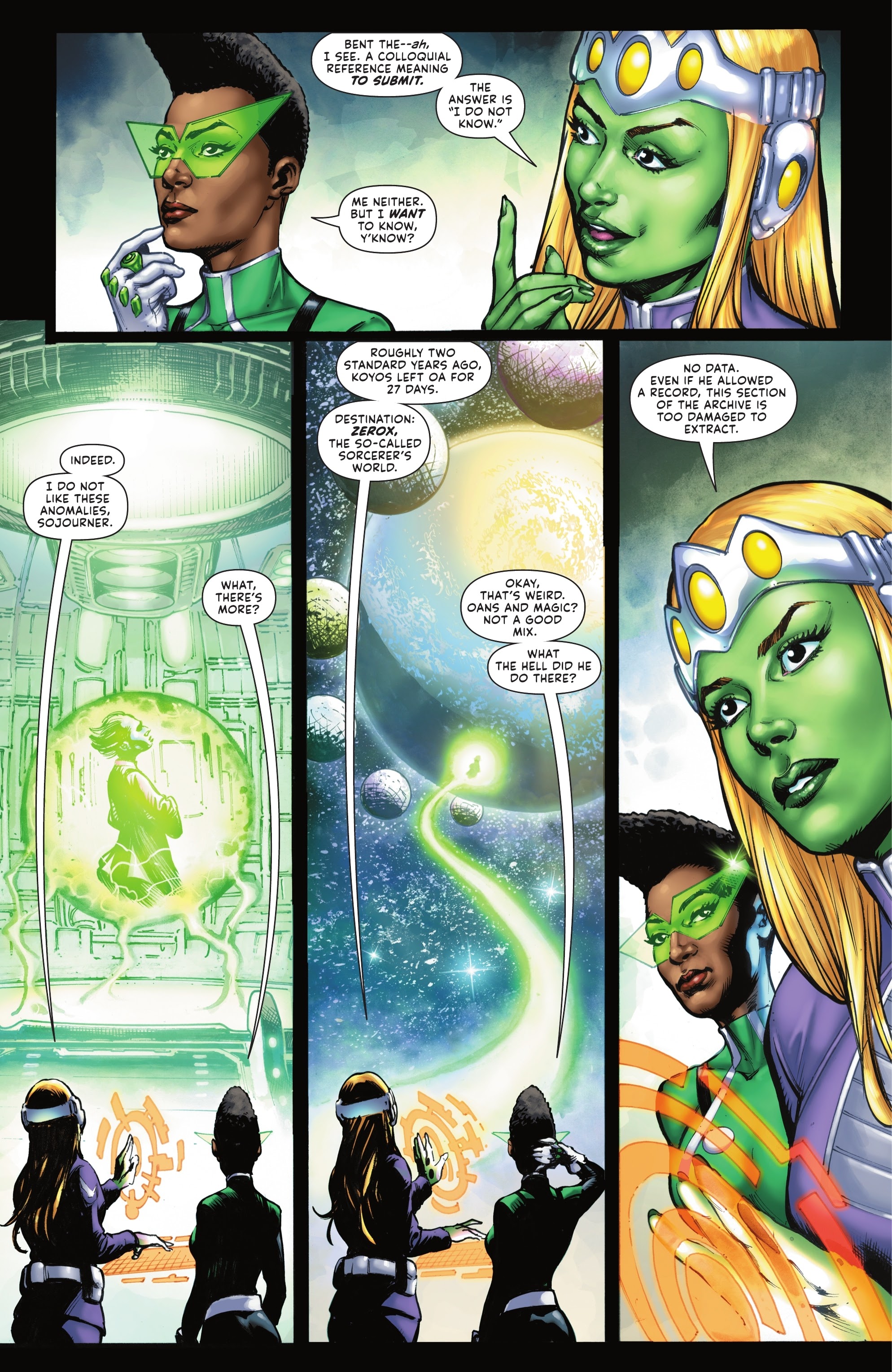 Read online Green Lantern (2021) comic -  Issue #8 - 23