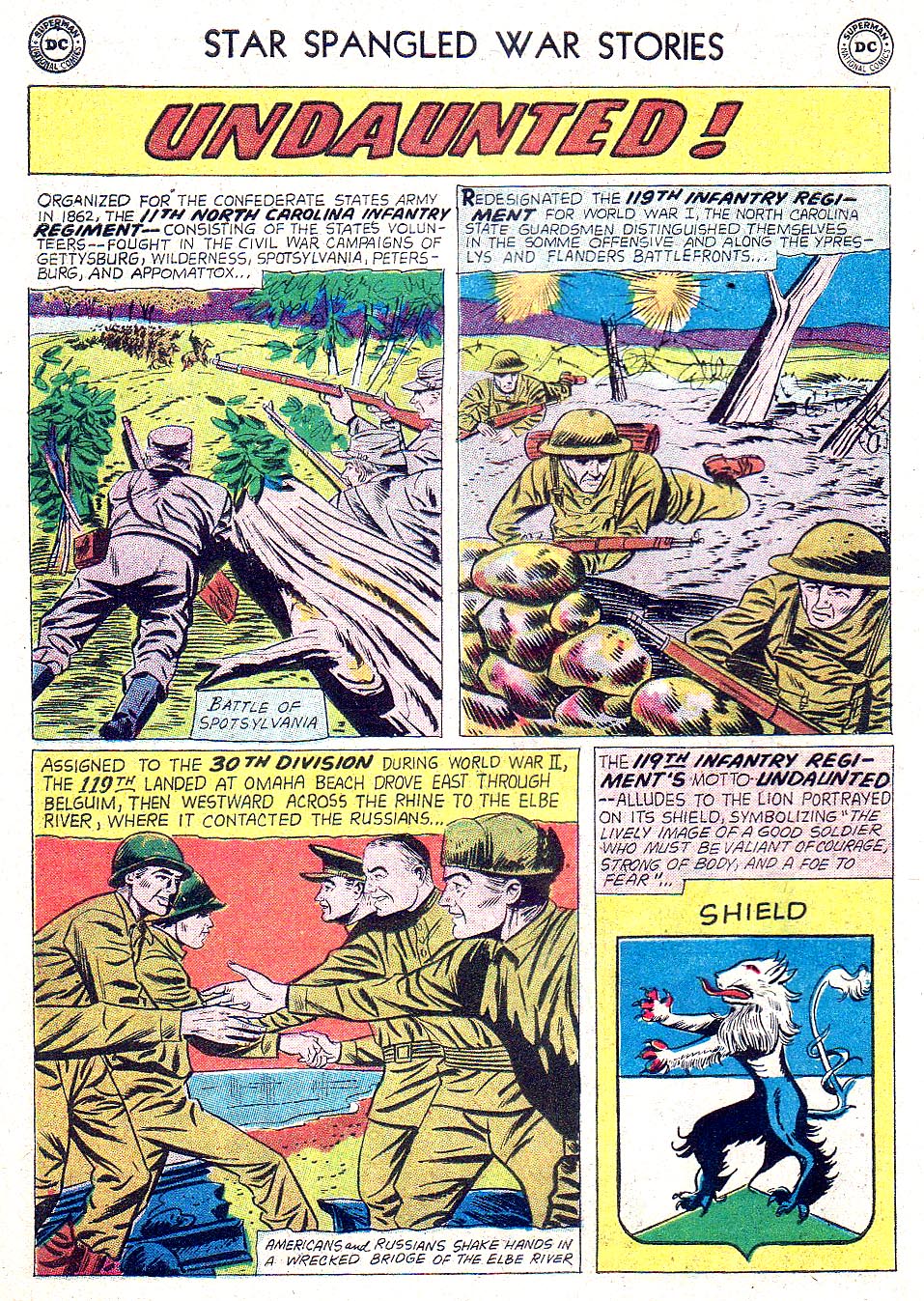 Read online Star Spangled War Stories (1952) comic -  Issue #78 - 10