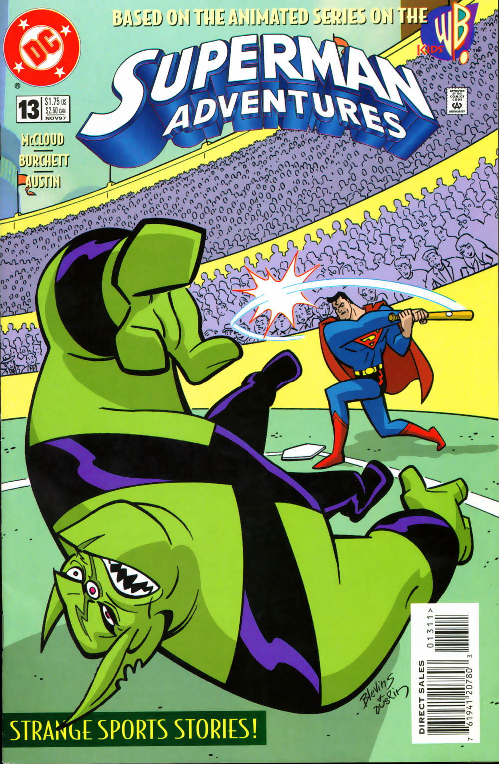 Read online Superman Adventures comic -  Issue #13 - 1
