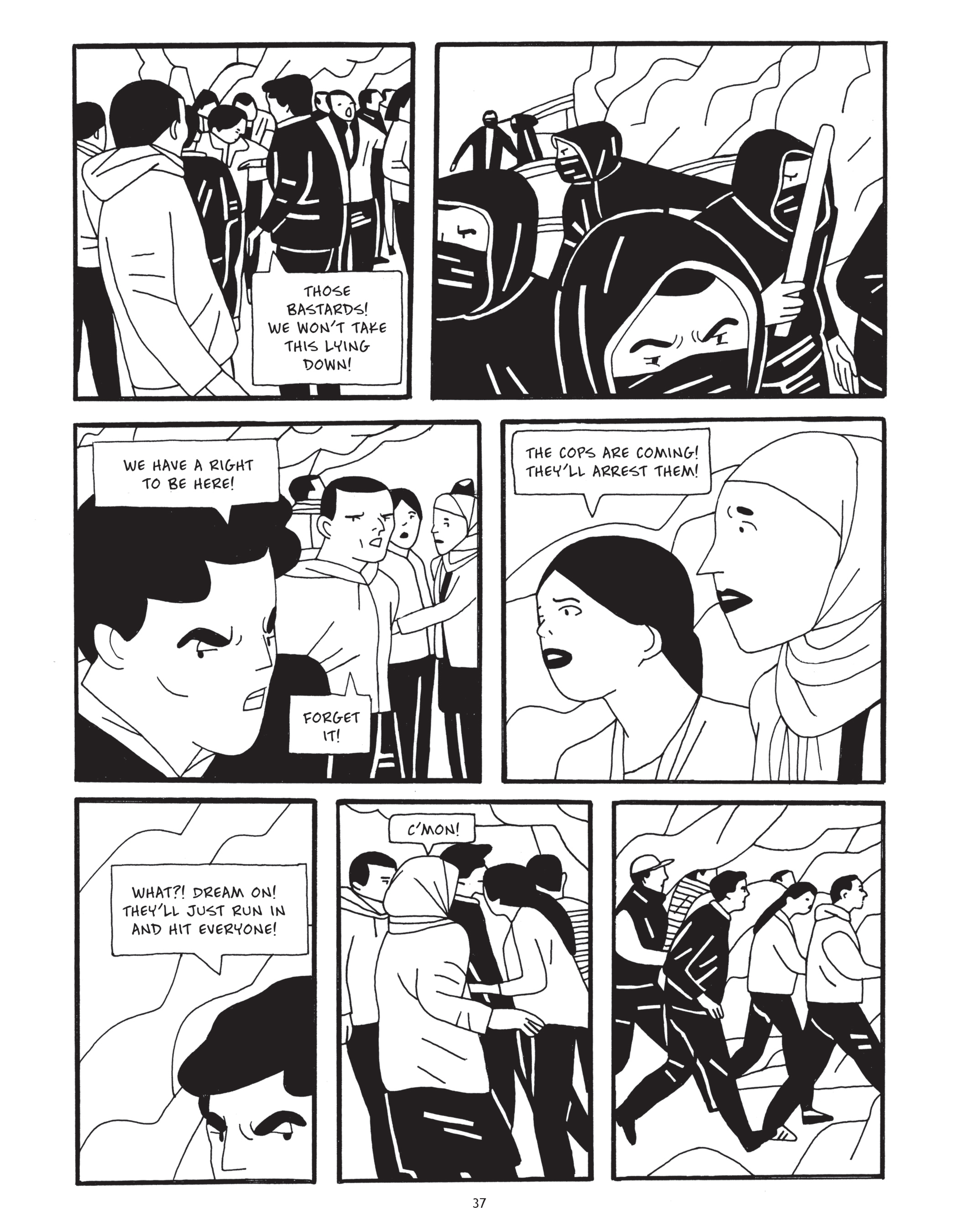 Read online After the Spring: A Story of Tunisian Youth comic -  Issue # TPB - 37