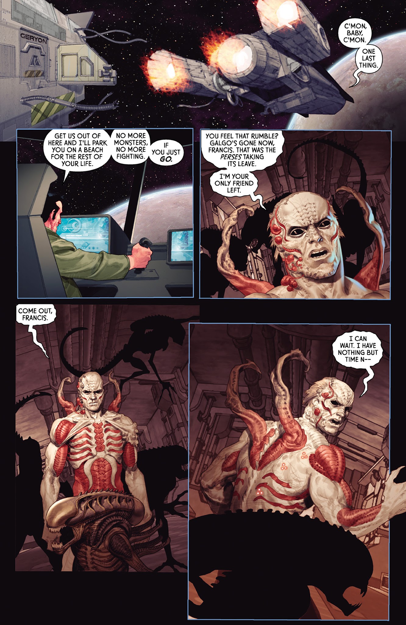 Read online Alien vs. Predator: Fire and Stone comic -  Issue #1 - 23