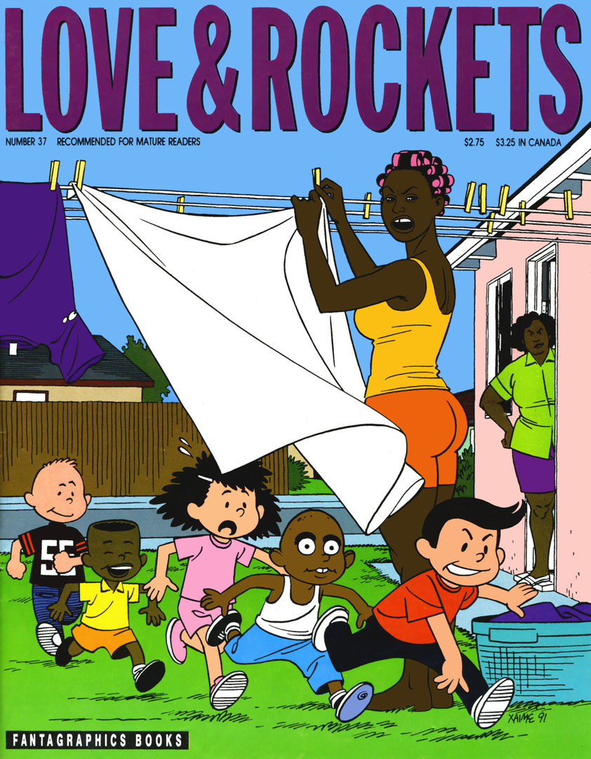 Read online Love and Rockets (1982) comic -  Issue #37 - 1