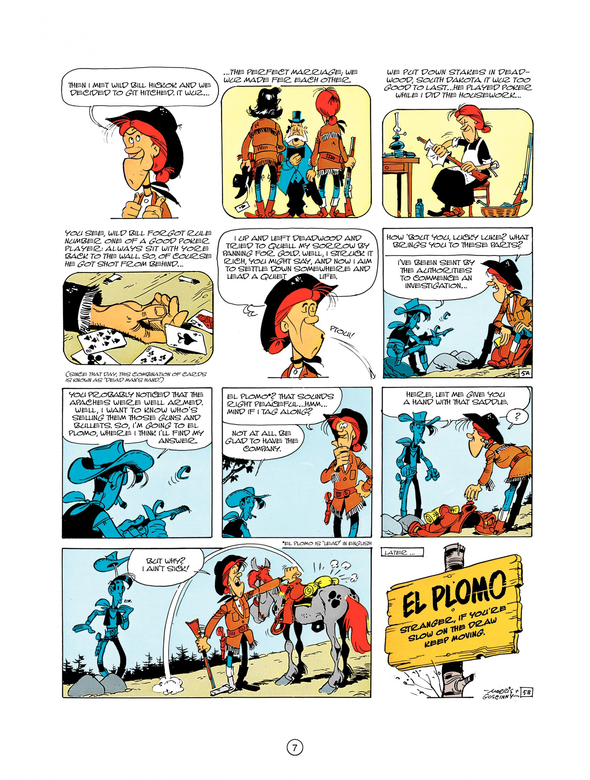 Read online A Lucky Luke Adventure comic -  Issue #8 - 7