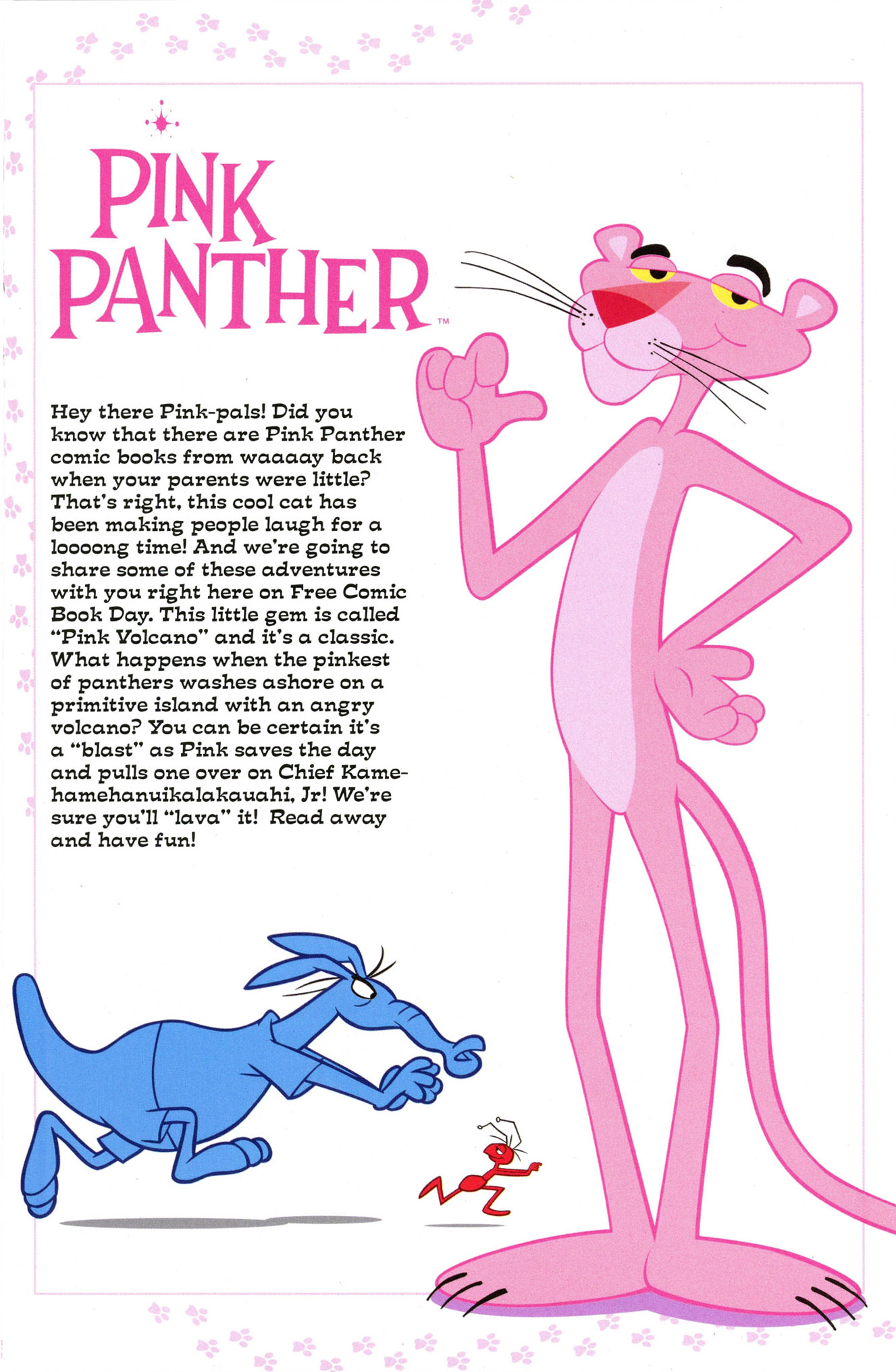 Read online Free Comic Book Day 2016 comic -  Issue # Pink Panther - 15