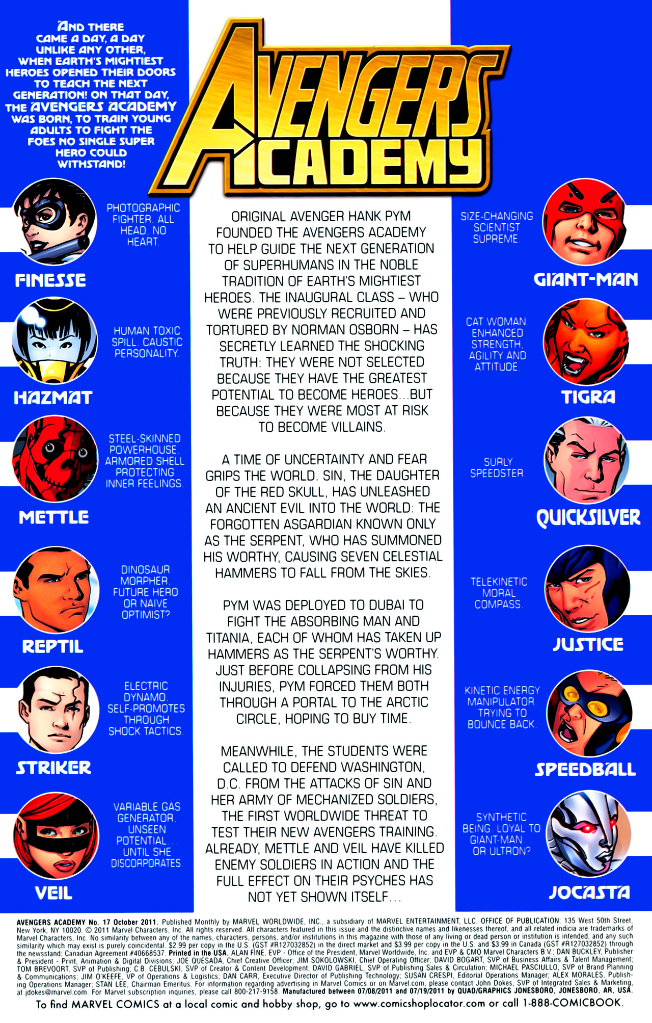 Read online Avengers Academy comic -  Issue #17 - 3