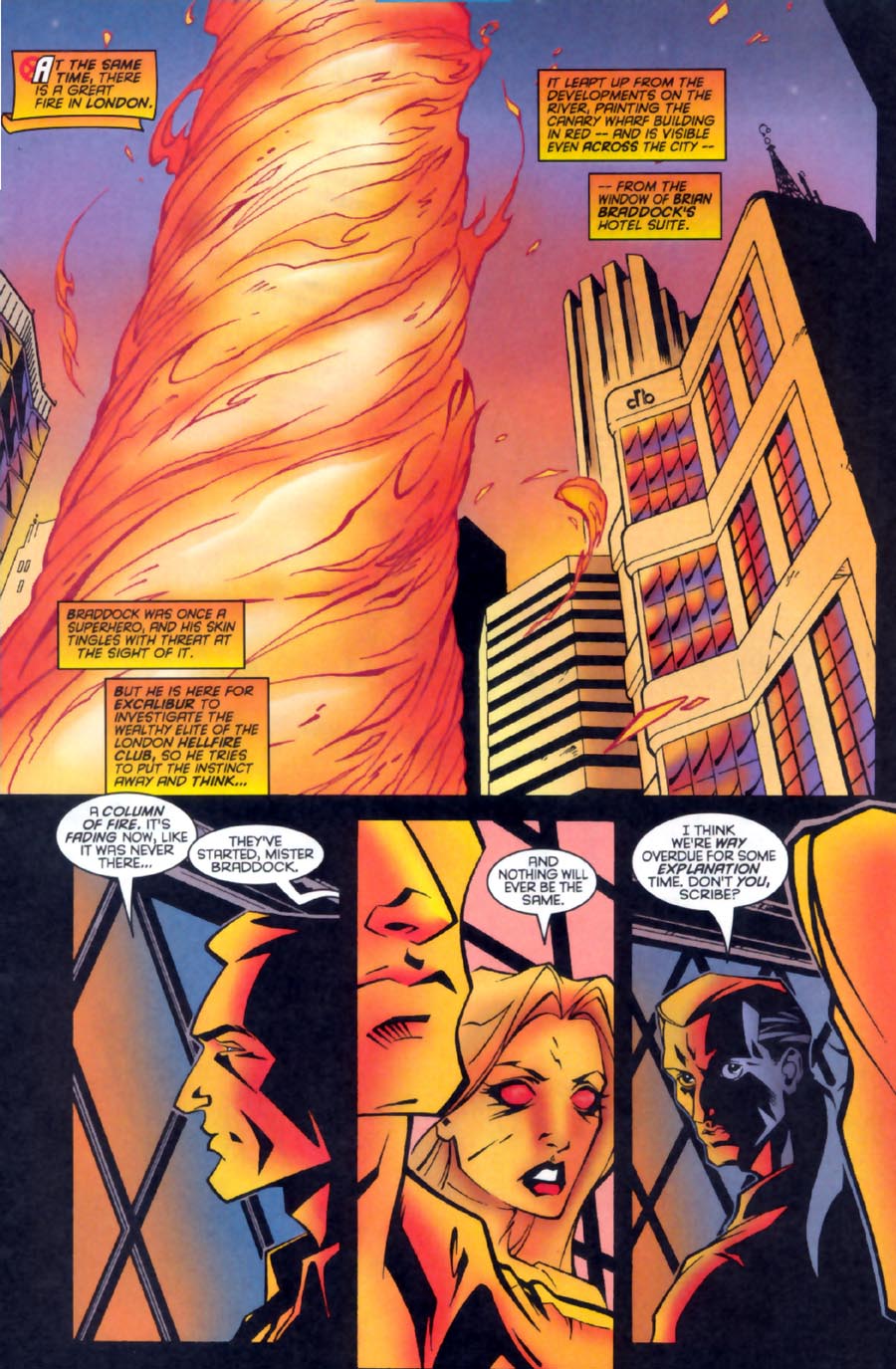 Read online Excalibur (1988) comic -  Issue #99 - 7