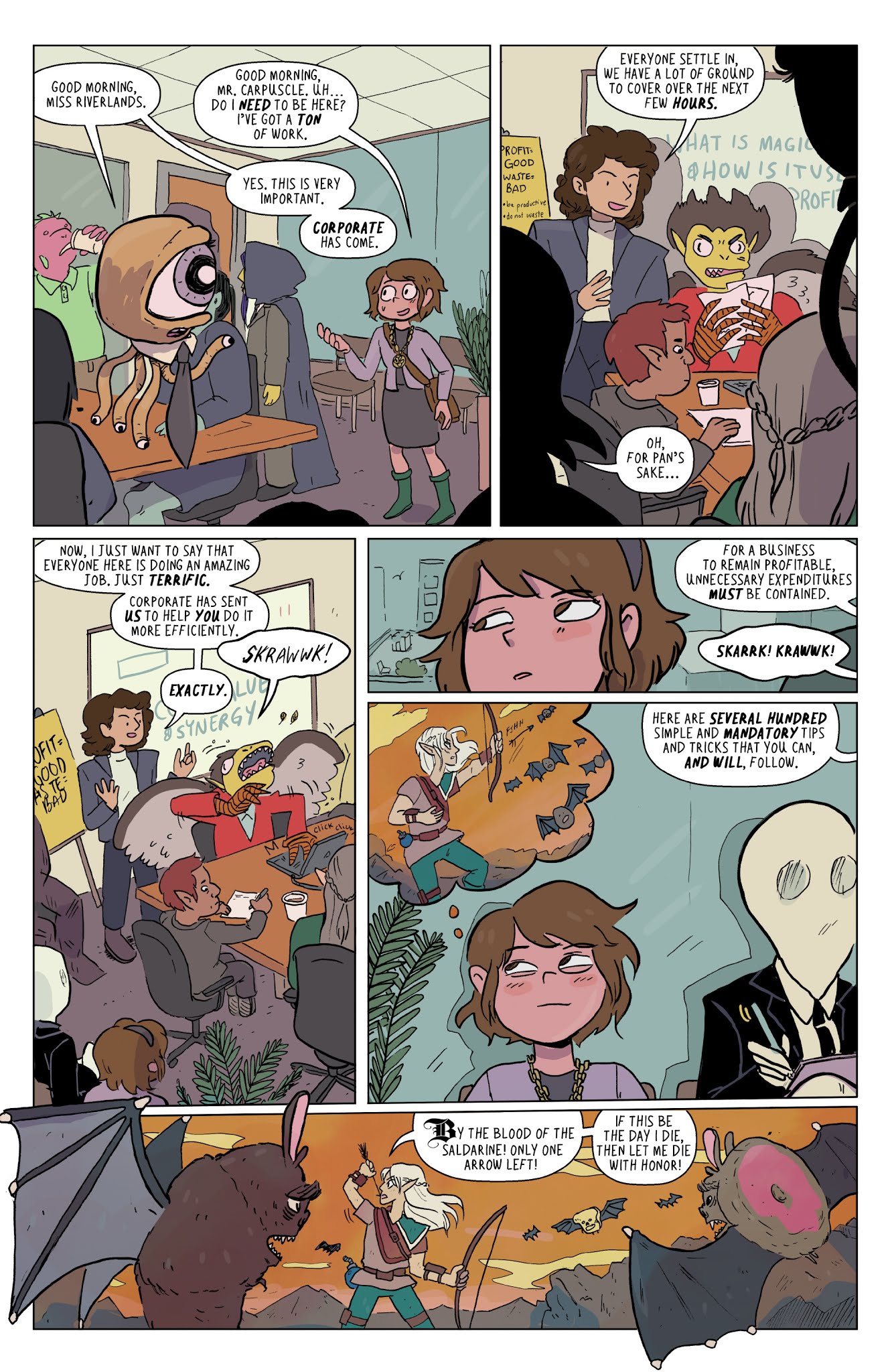 Read online Modern Fantasy comic -  Issue #1 - 19