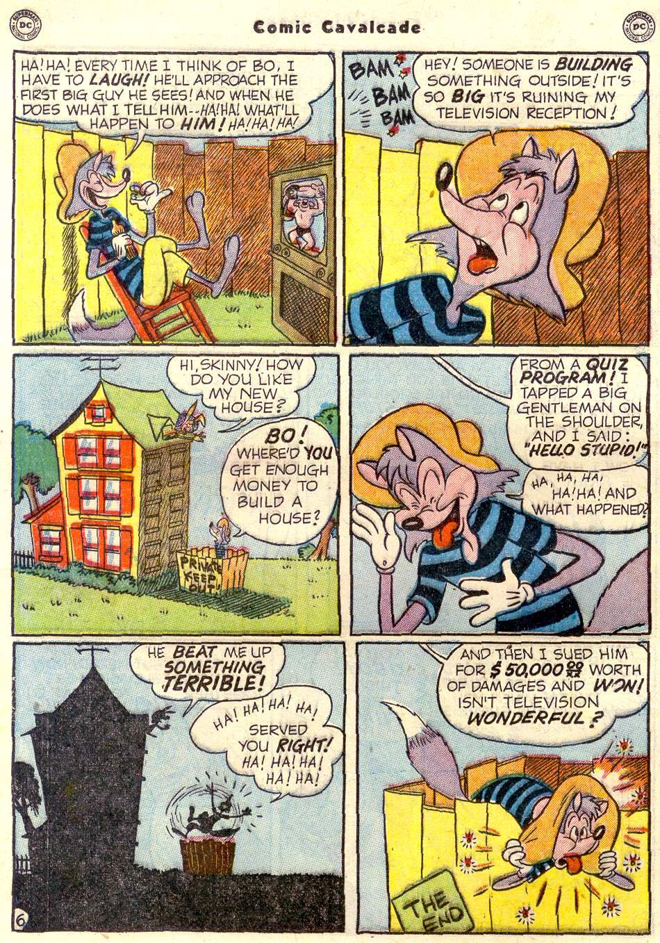 Read online Comic Cavalcade comic -  Issue #43 - 34