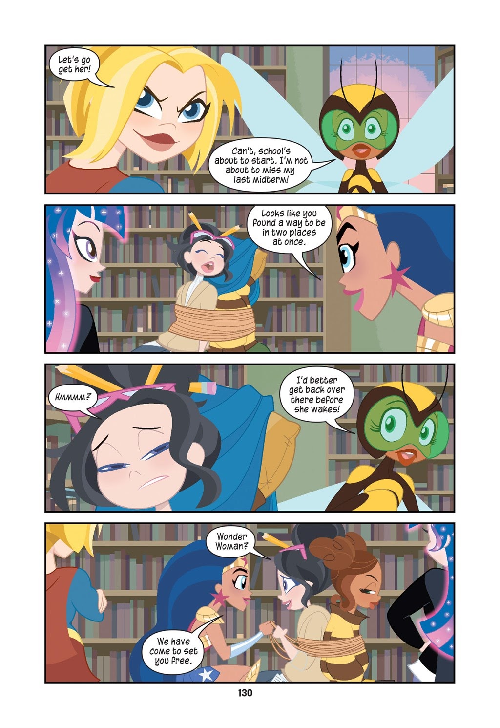 Read online DC Super Hero Girls: Midterms comic -  Issue # TPB - 128