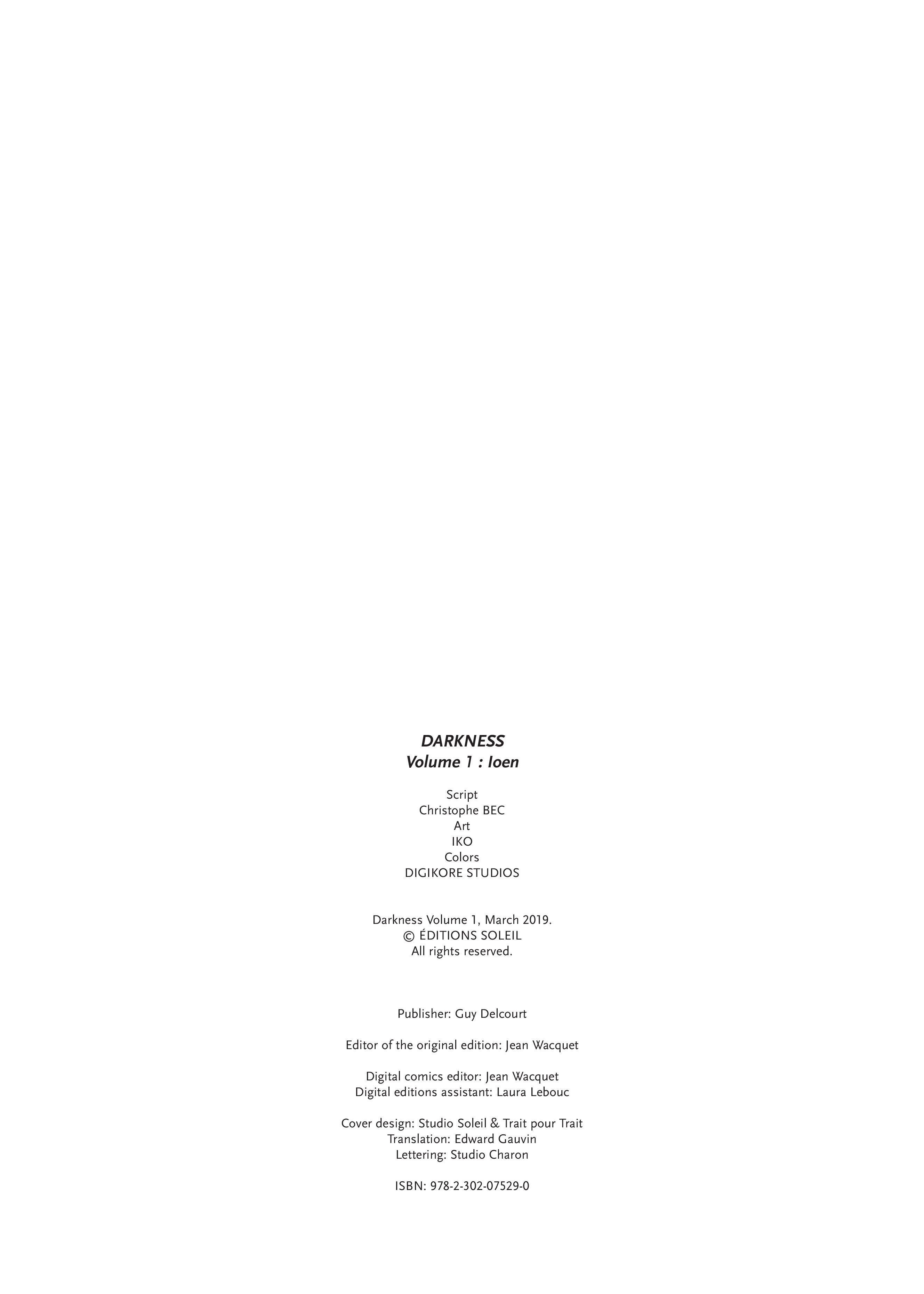Read online Darkness (2019) comic -  Issue #1 - 2