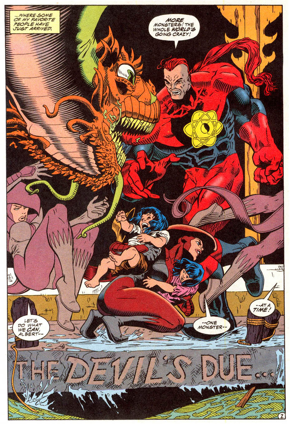 Read online Justice League America comic -  Issue #107 - 3